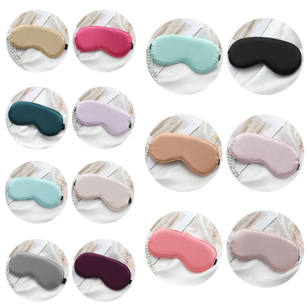Imitation Silk Light Blocking Sleep Eye Mask