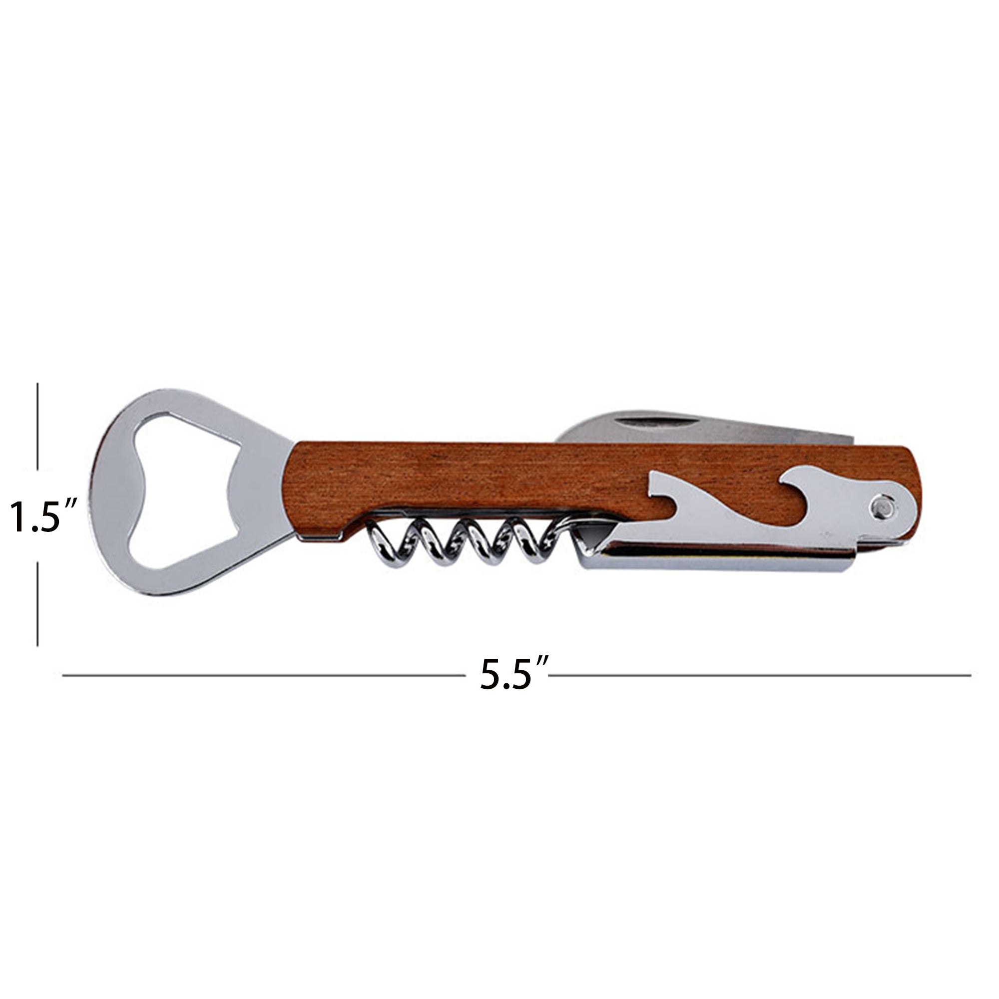 Multi-Function Stainless Steel Wine Opener