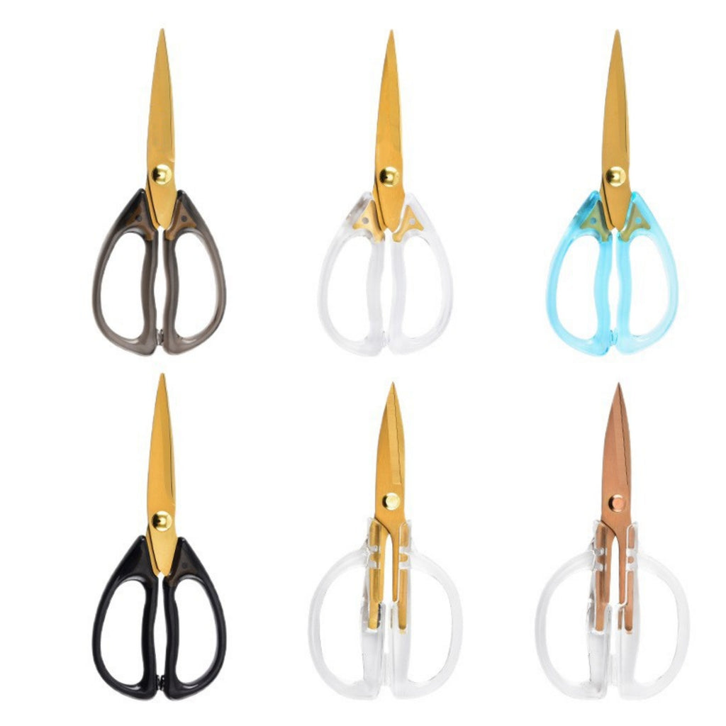 Stainless Steel Kitchen Scissors With Acrylic Handle