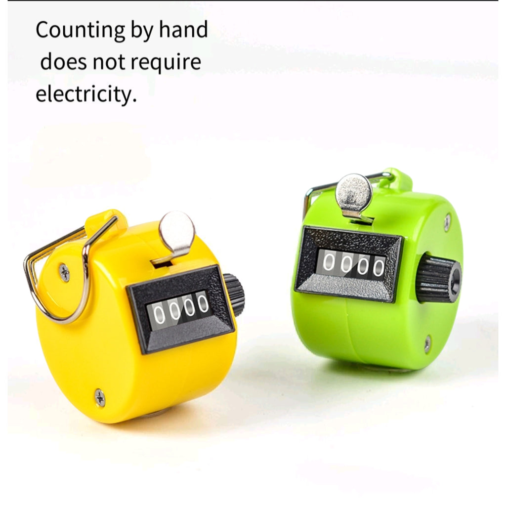 4 - Digit Portable Mechanical Hand Tally Counter
