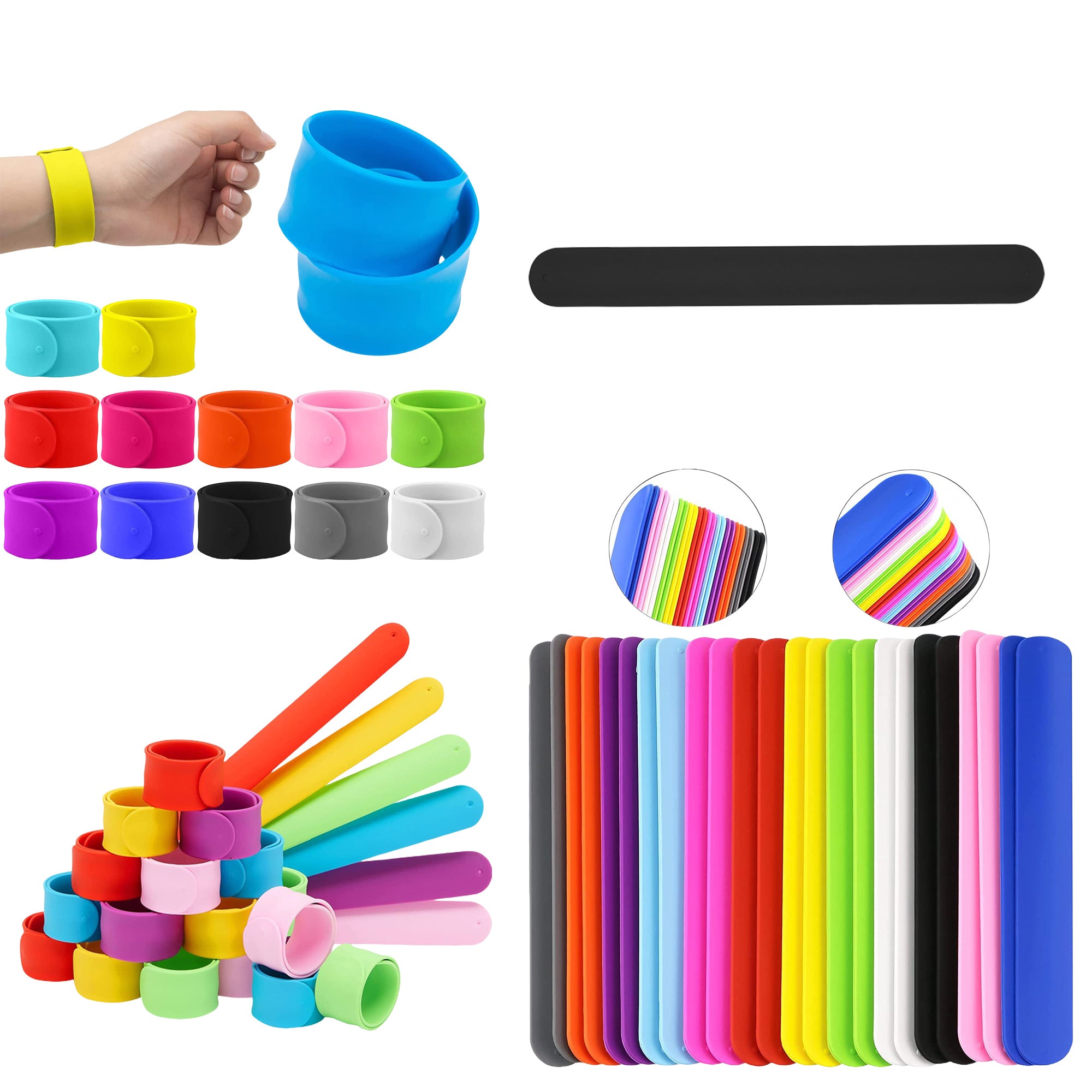 Promotional Silicone Snap Wristband