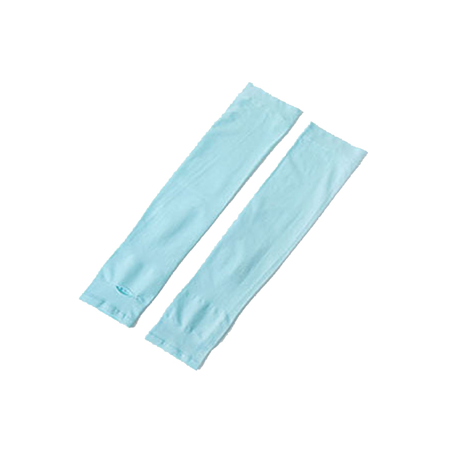 Solid Color Men's and Women's Ice Silk Sleeves for Summer UV Protection