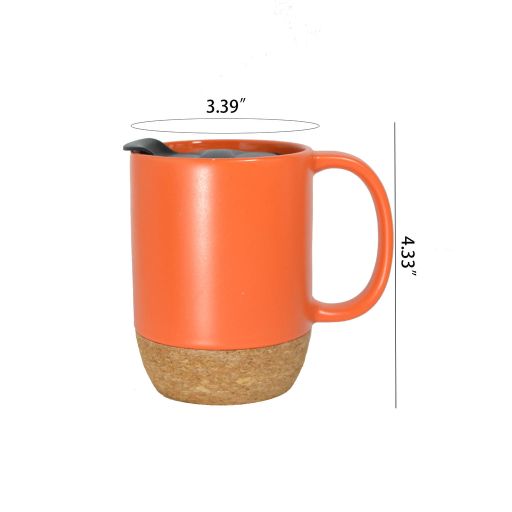 Cork Bottom Stylish Ceramic Mug