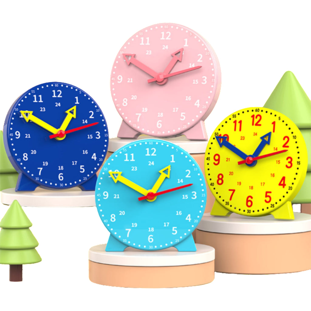 Analog Clock Kids Movable Hands Time Teacher