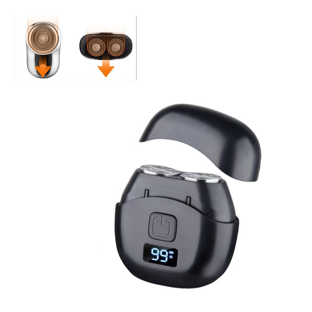 Cross Border Mini Convenient Electric Double Head Shaver