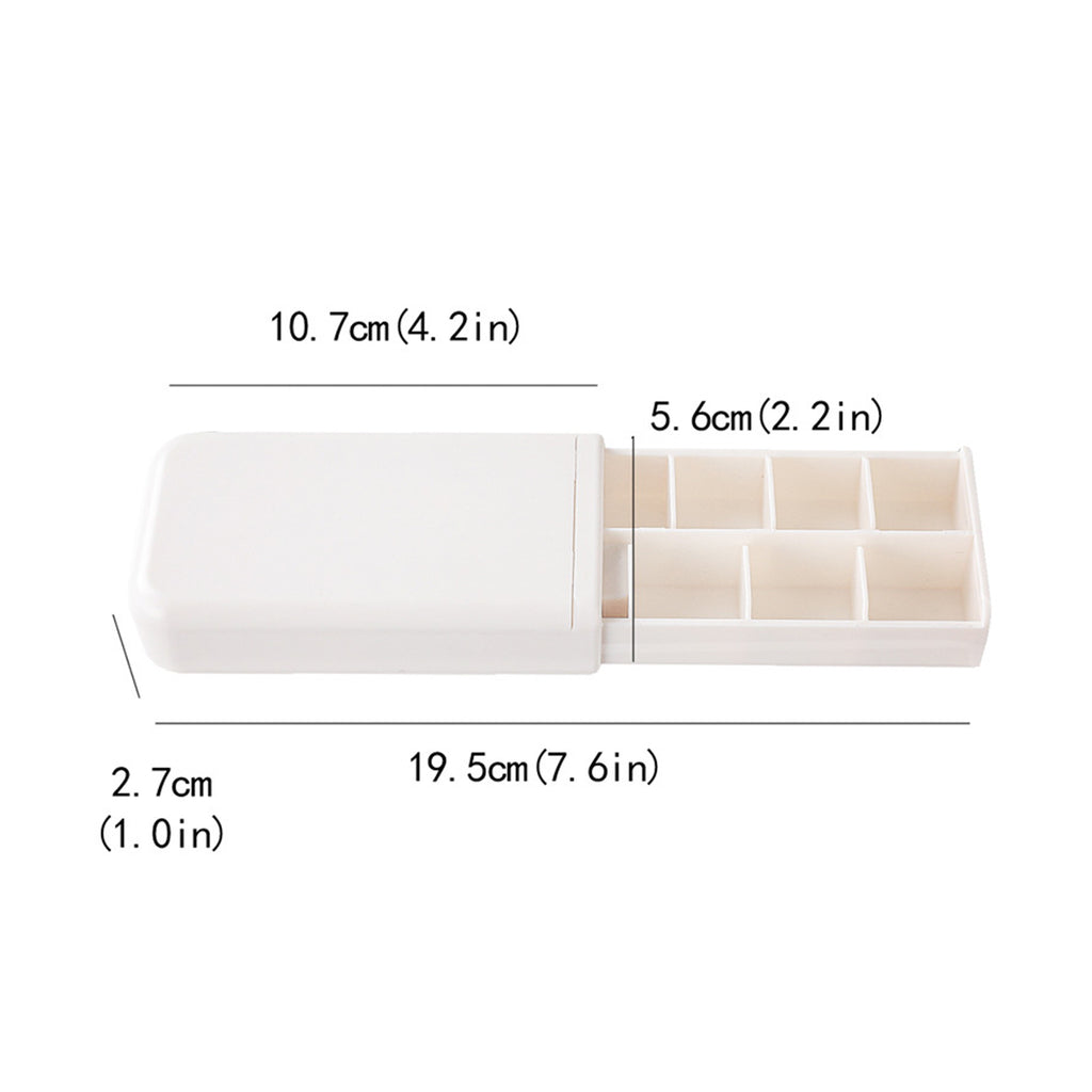 Weekly Travel Pill Organizer