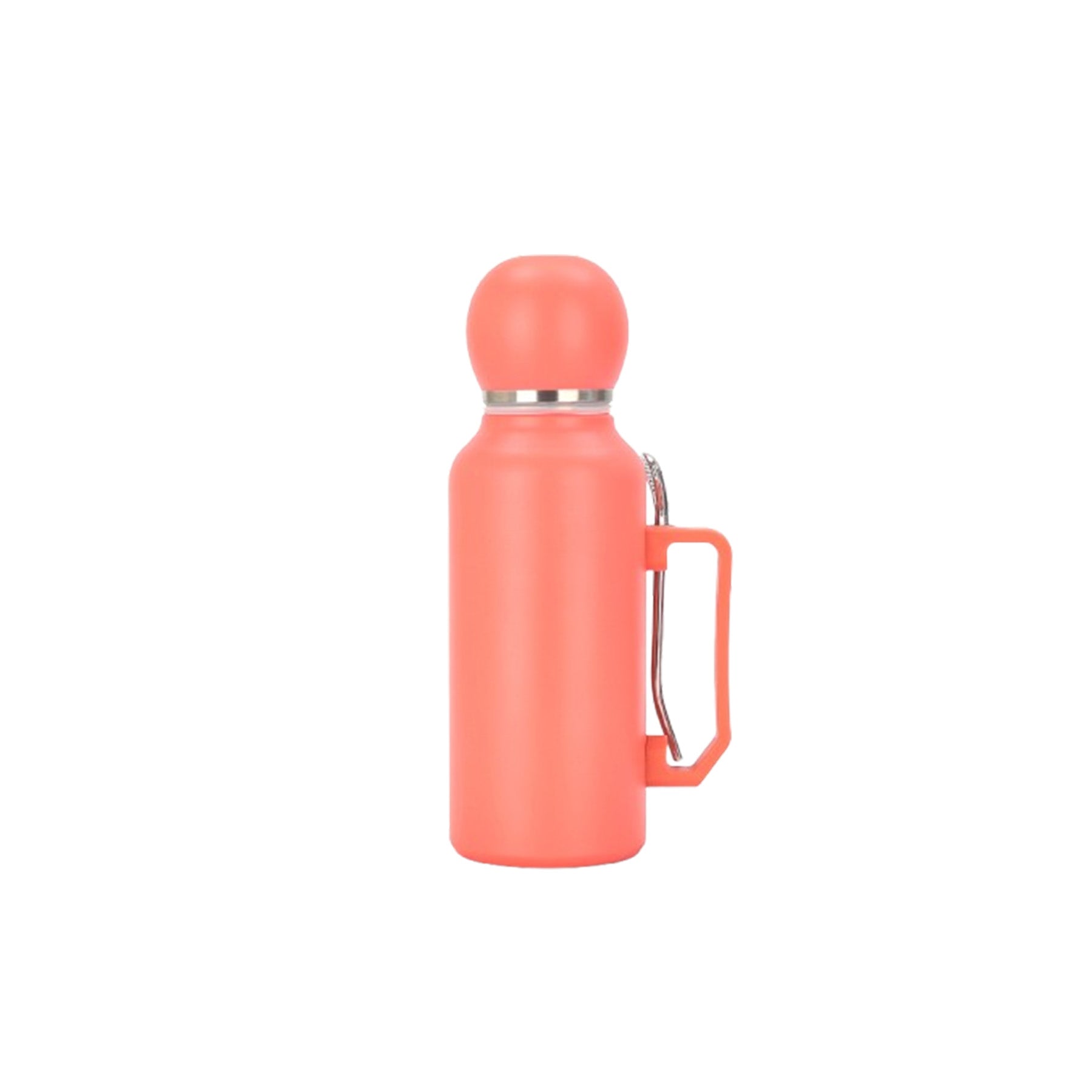 44Oz Stainless Steel Insulated Cup With Straw Spoon