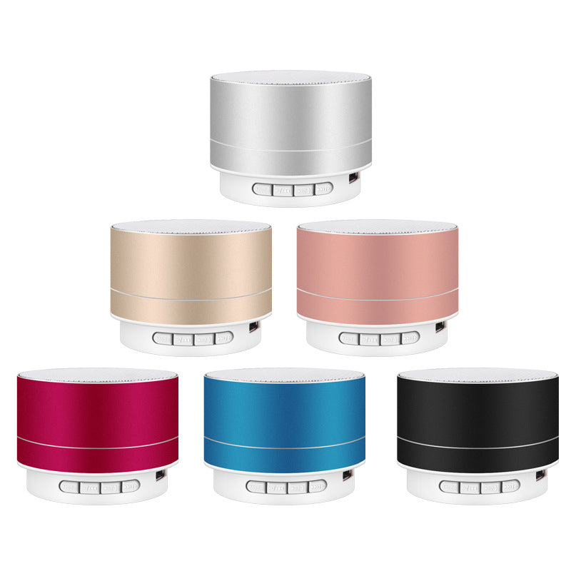 Round Mini Metal Wireless Bluetooth Speaker