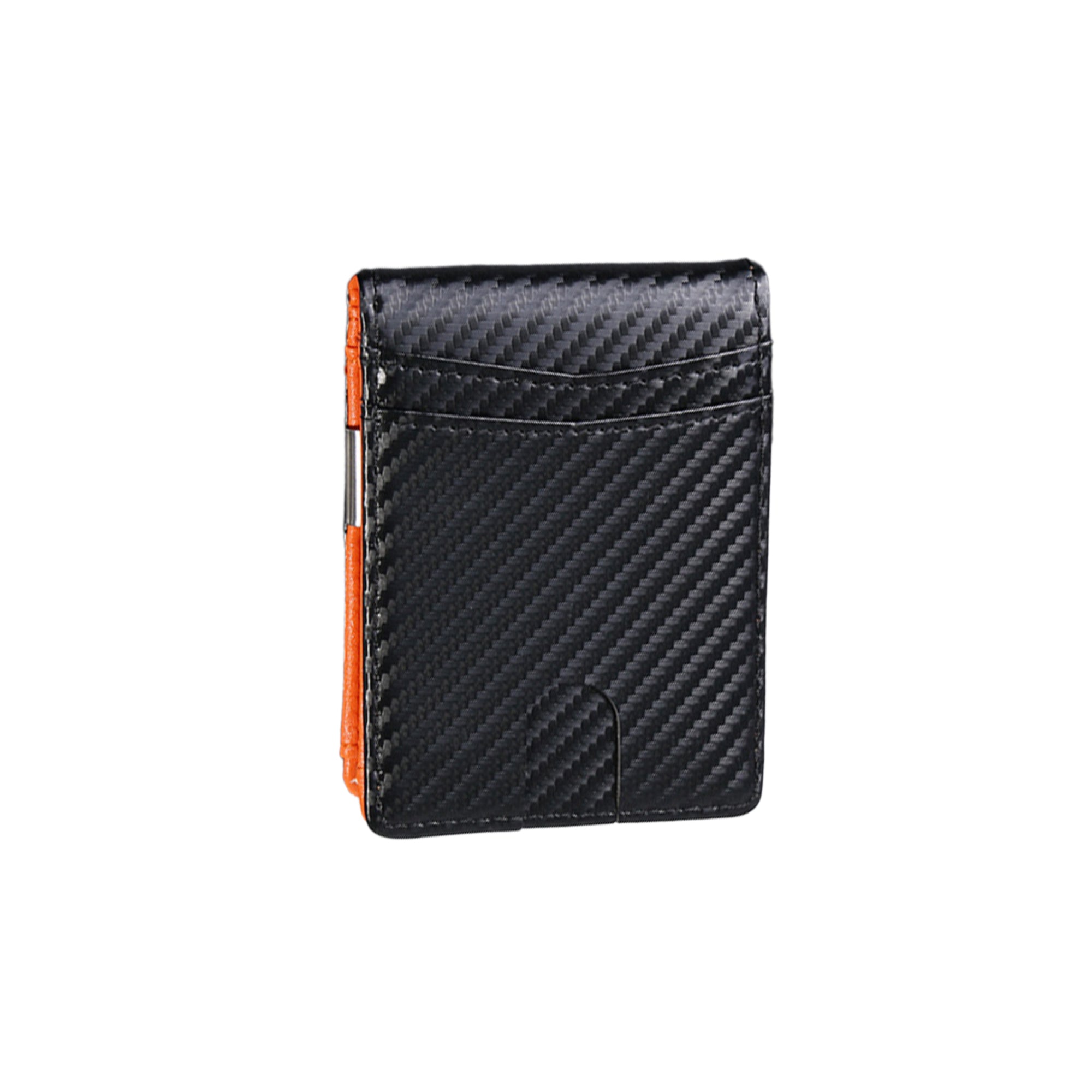 Leather Bifold Wallet For Men Rfid Blocking Credit Card Clip