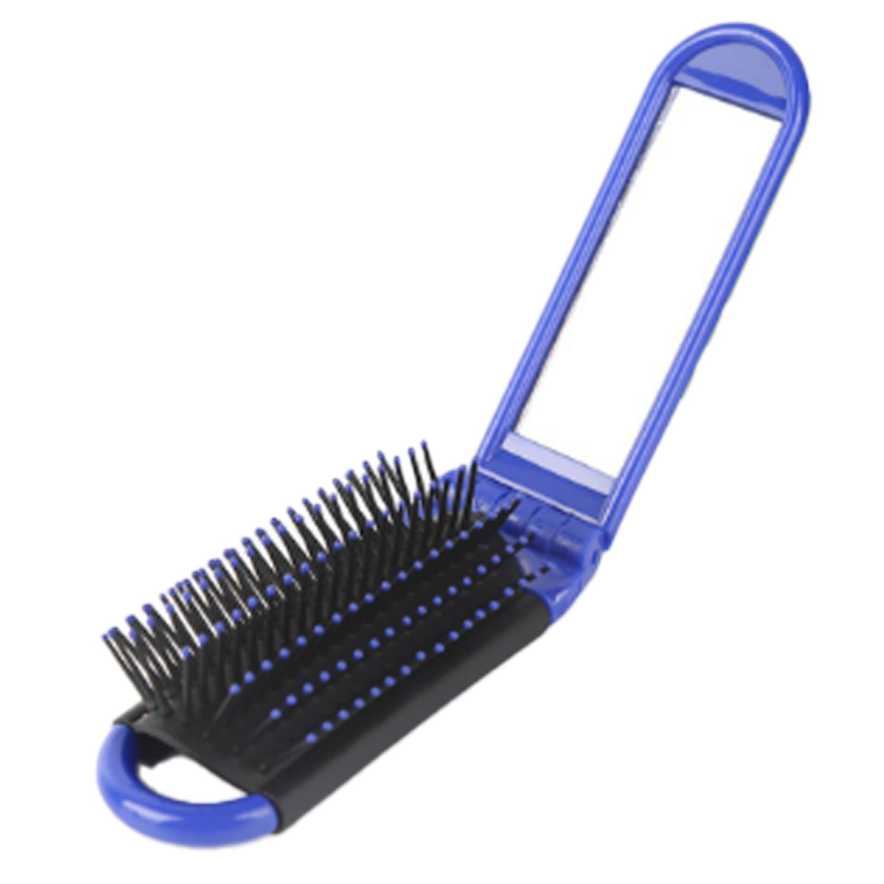 Portable Cosmetic Mirror Comb Foldable Massage Comb