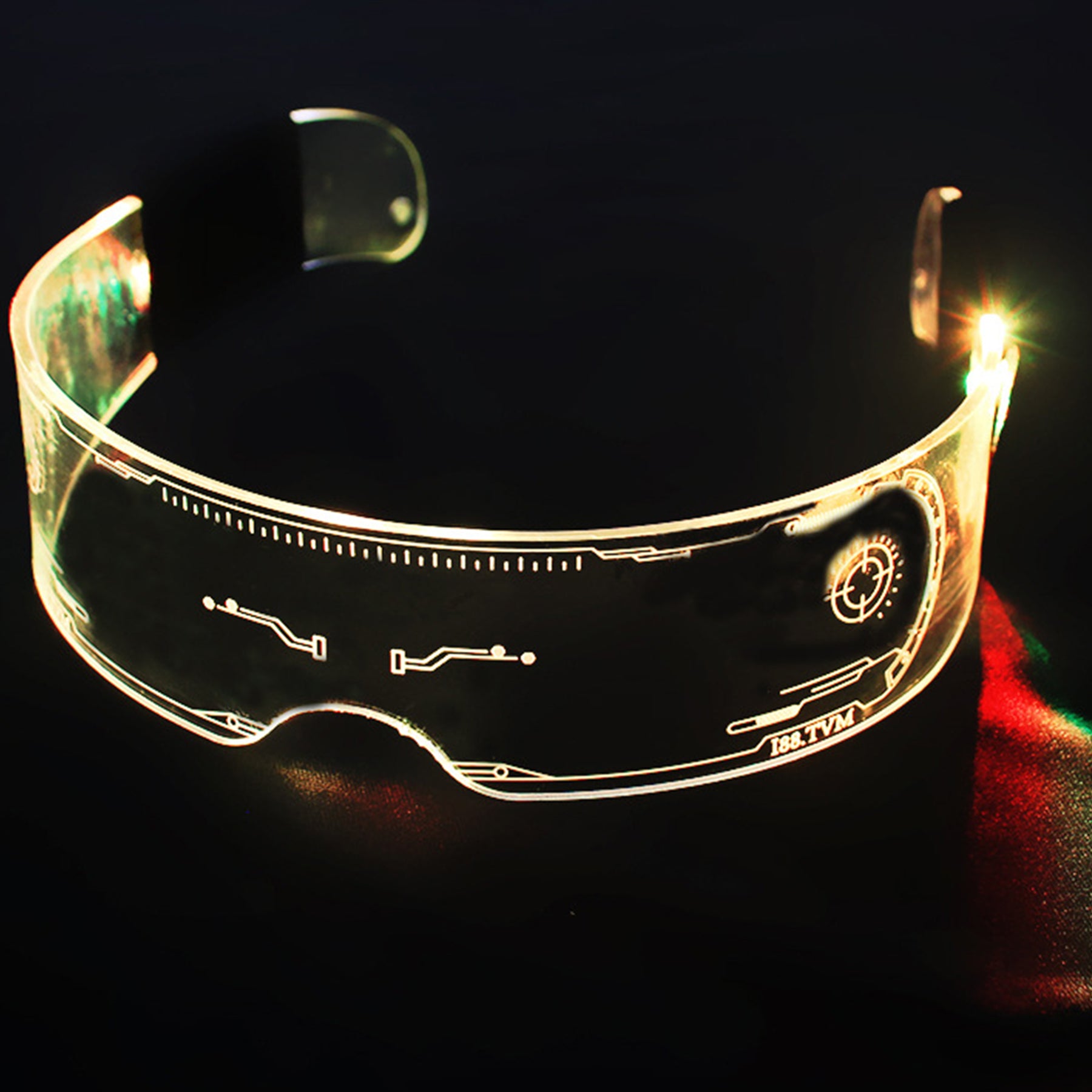 LED Luminous Technology Party Bar Goggles