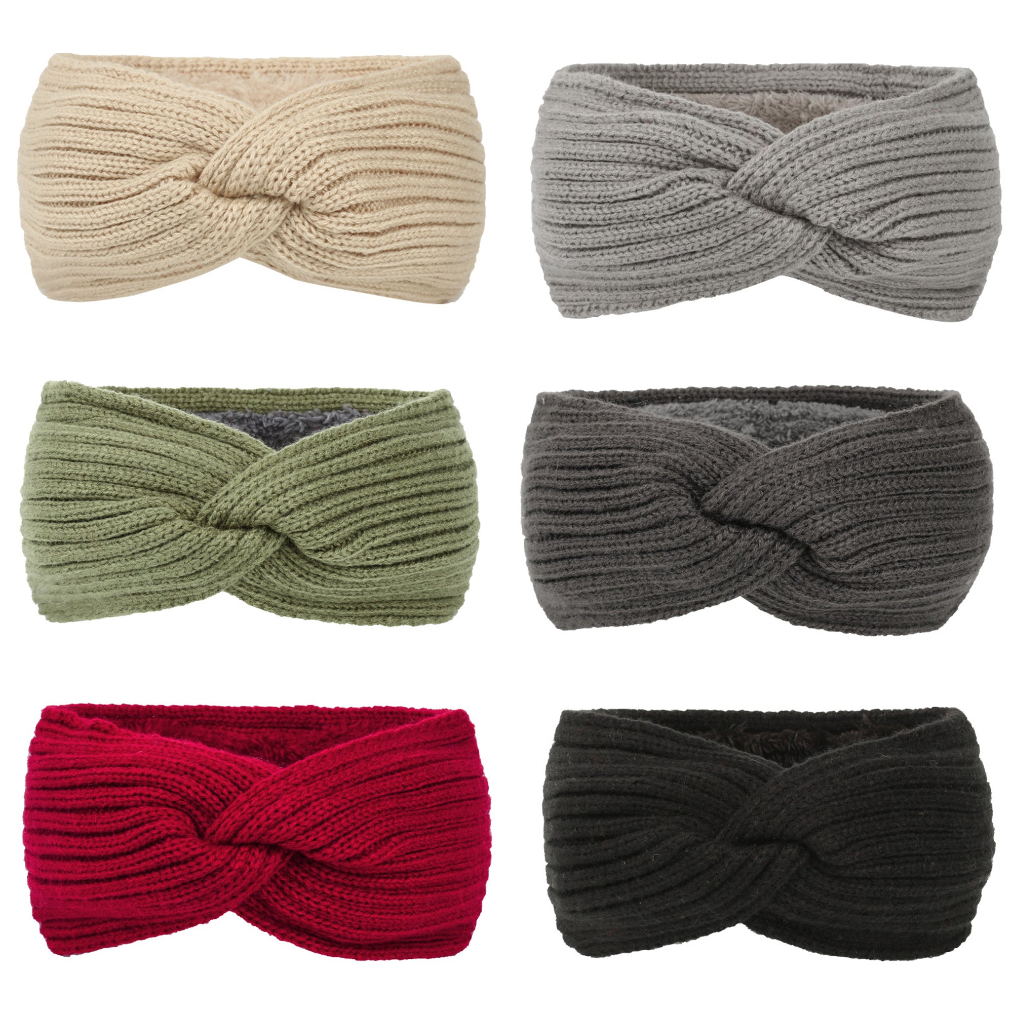 Winter Knitted Hair Accessories