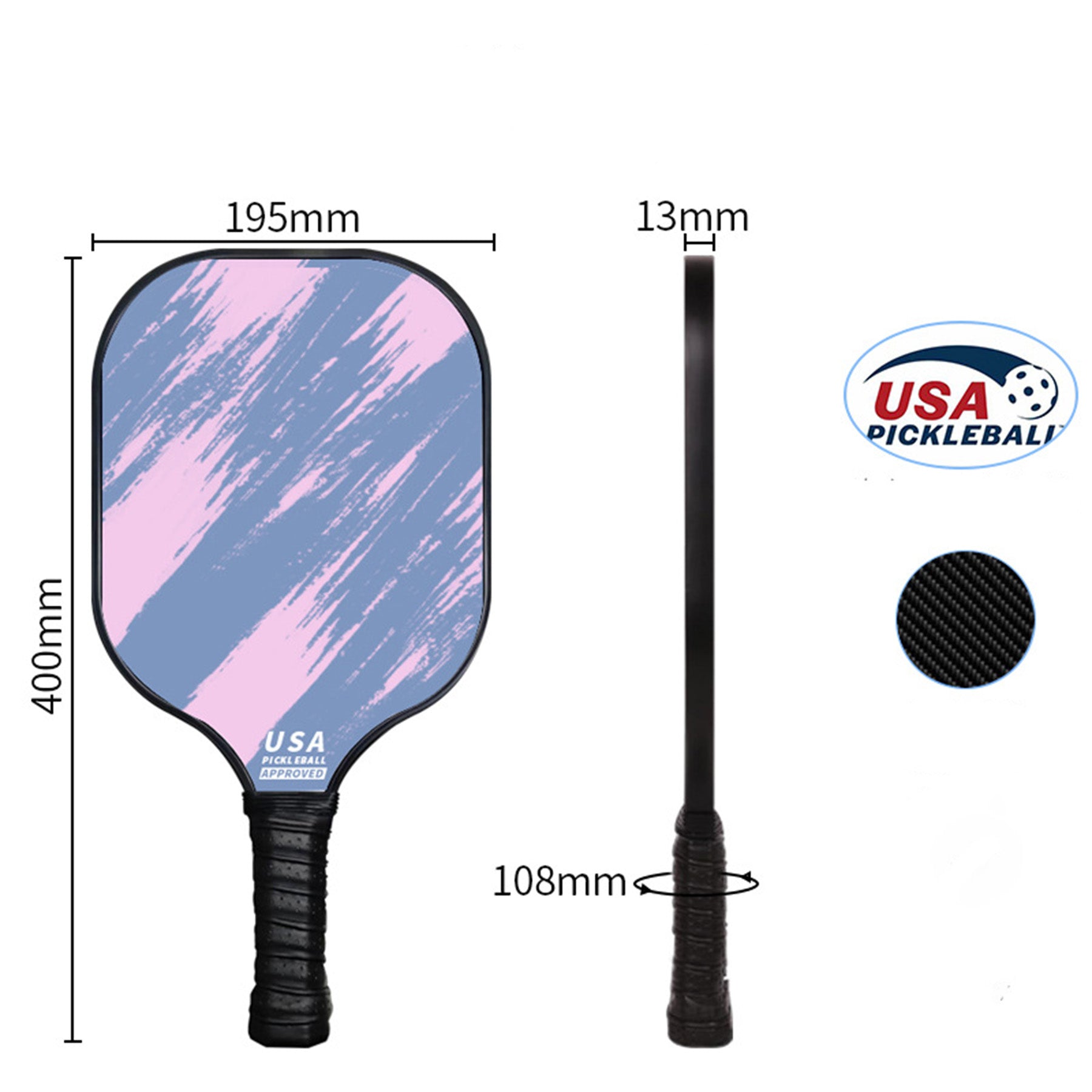 Carbon Fiber Paddle Set