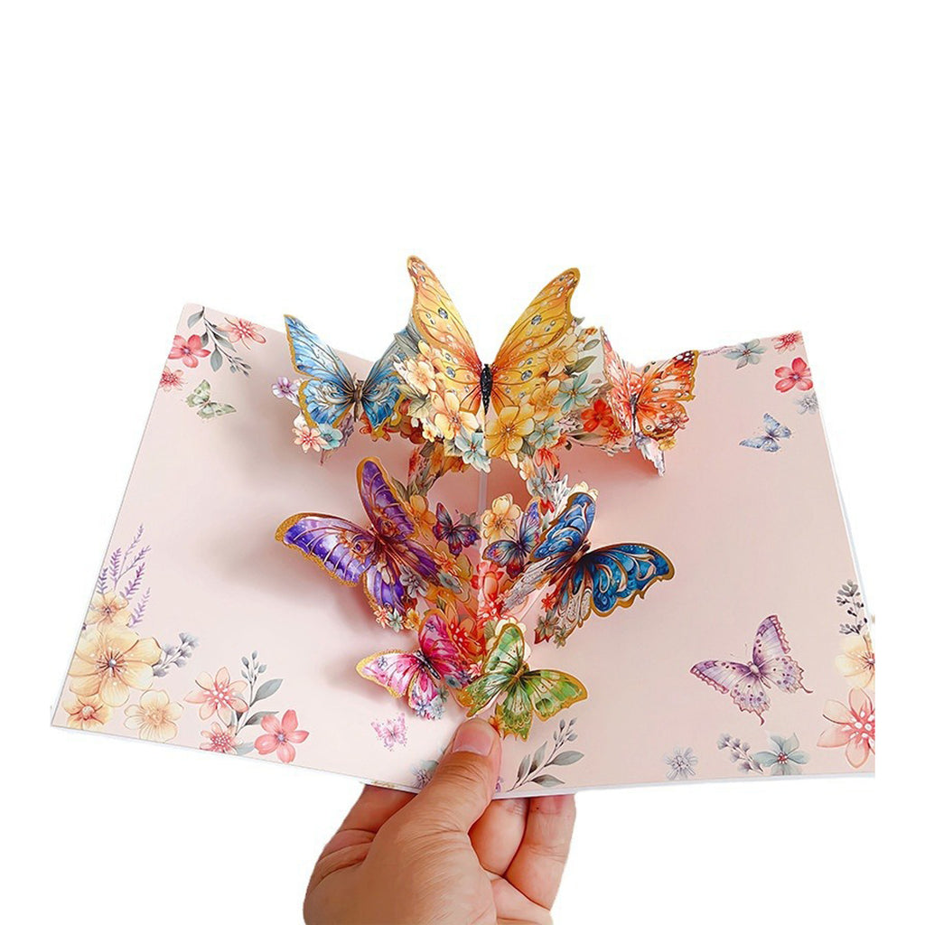 3D Pop Up Bouquet Greeting Cards