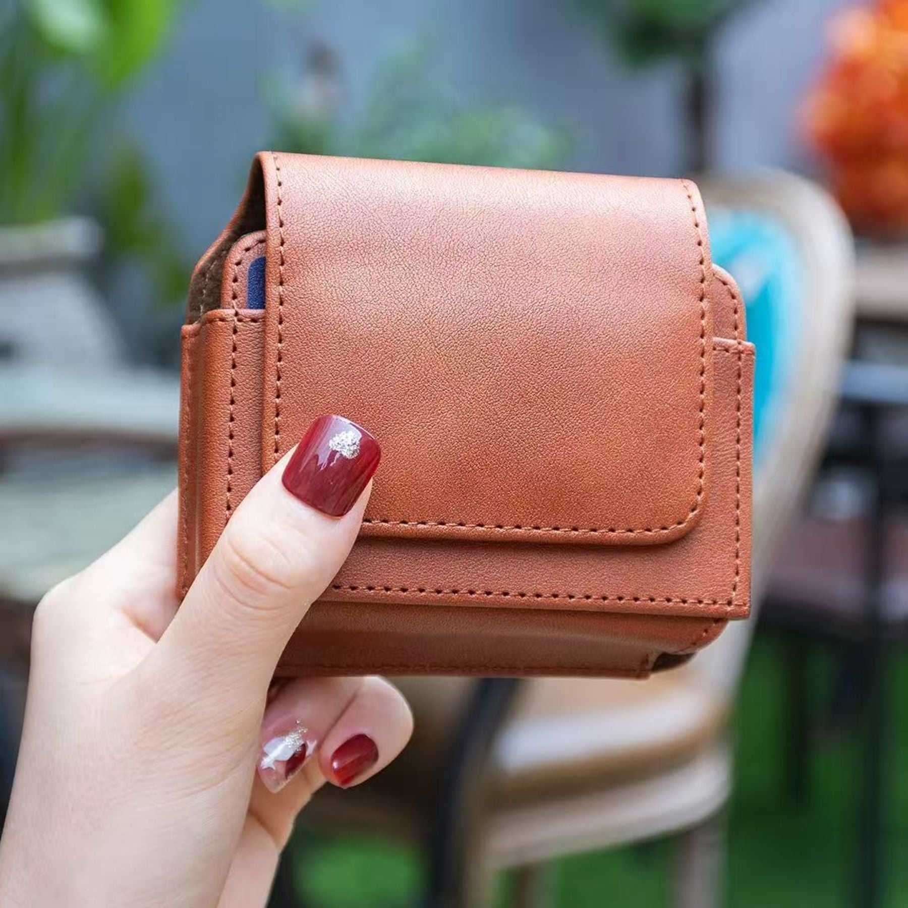 Cushioned Mini Handbag