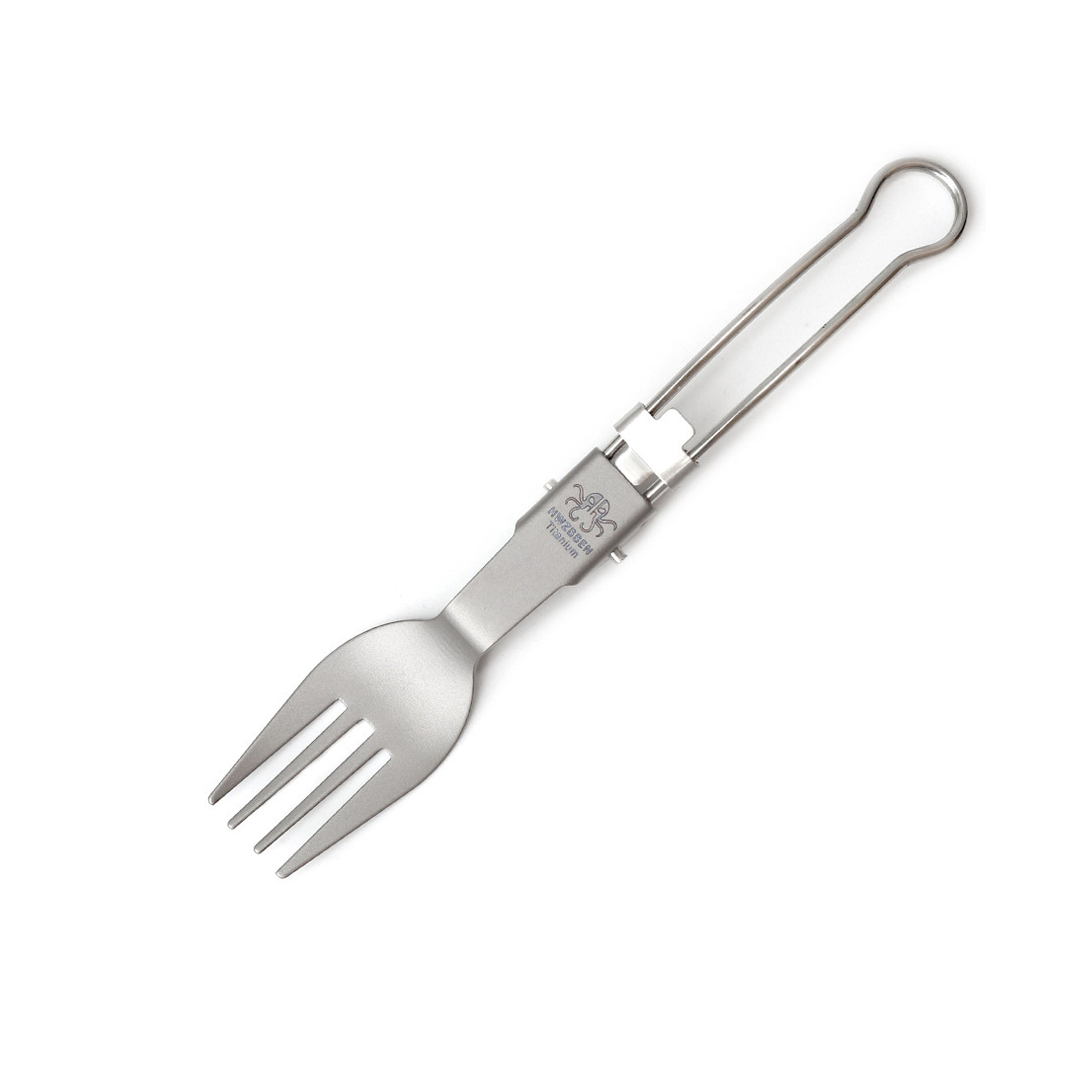 Titanium Folding Cutlery