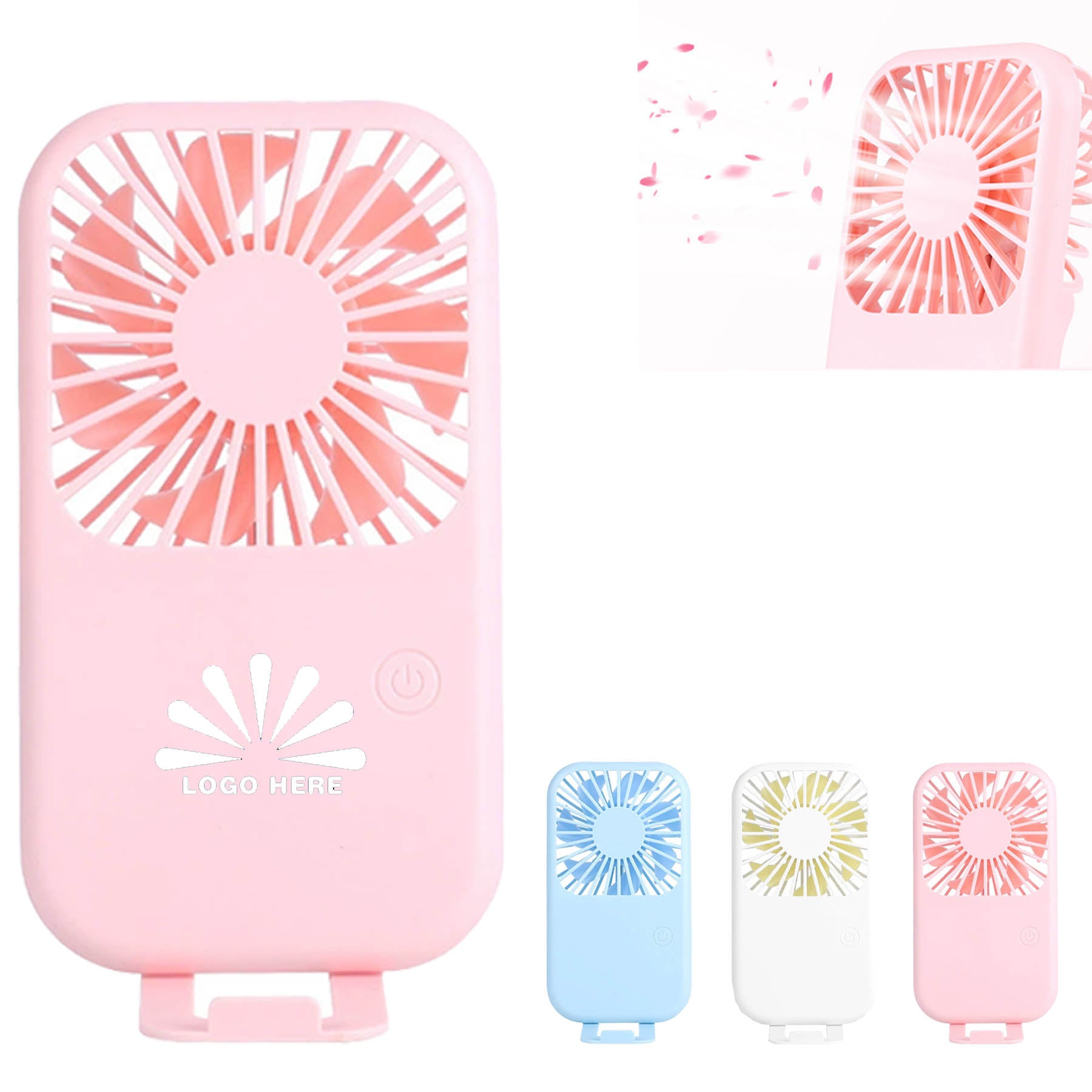 Portable Handheld Fan with Phone Stand