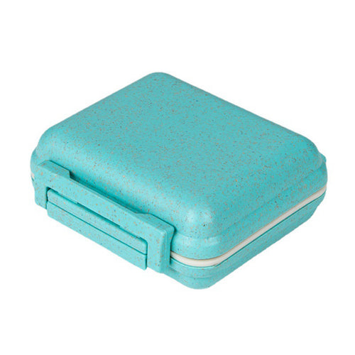 6-Compartment Portable Pill Storage Box