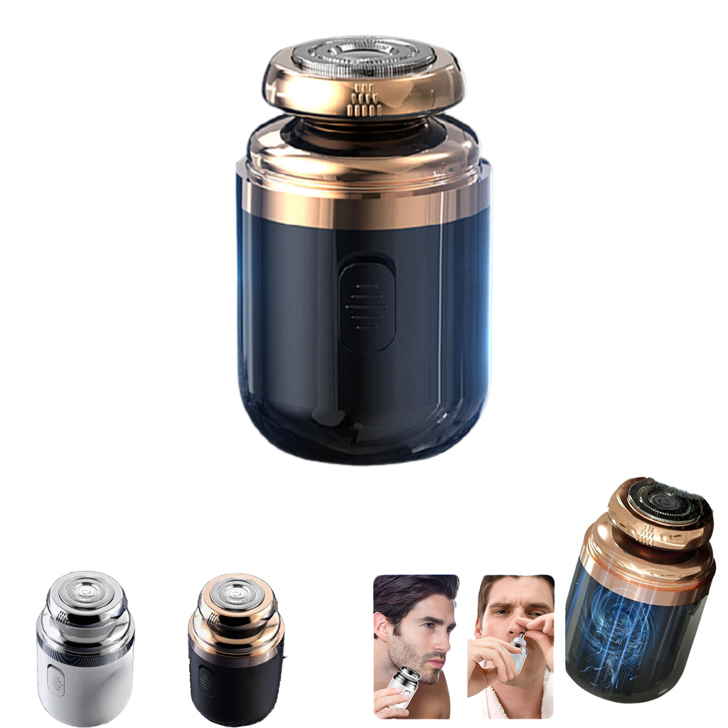 Electric Shaver With Detachable Double Heads