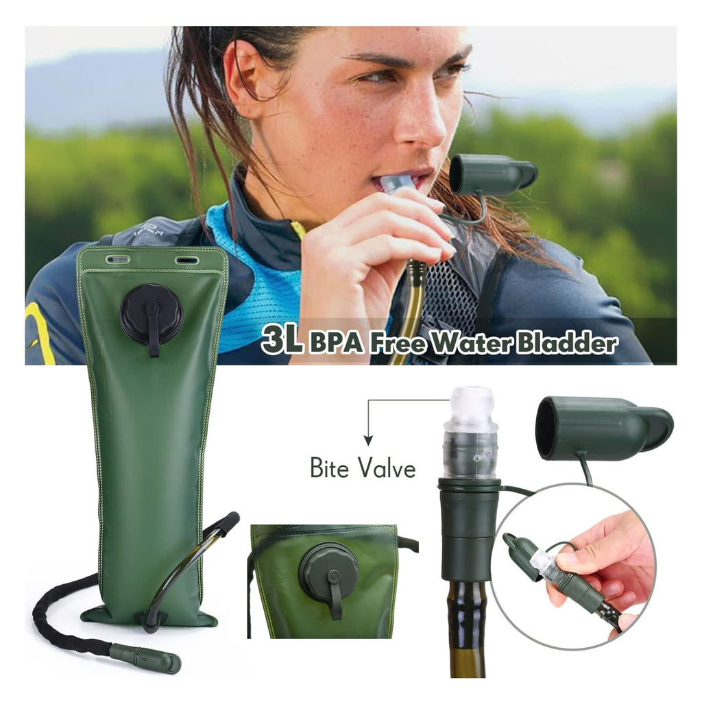3 Liter Hydration Bladder Water Reservoir Bag
