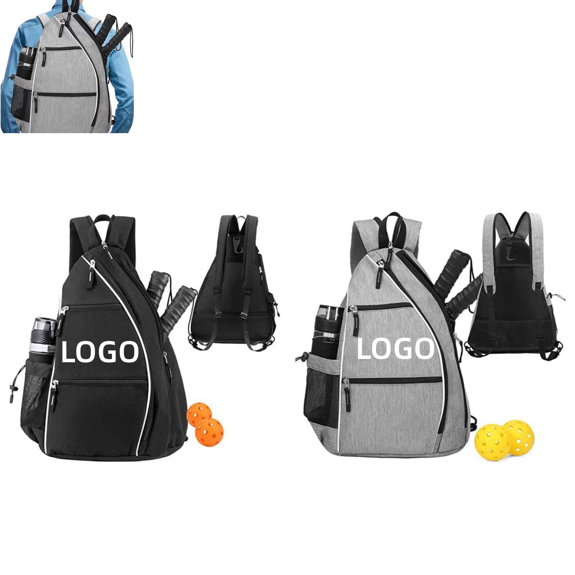 Pickleball Tennis Paddle Sport Backpack
