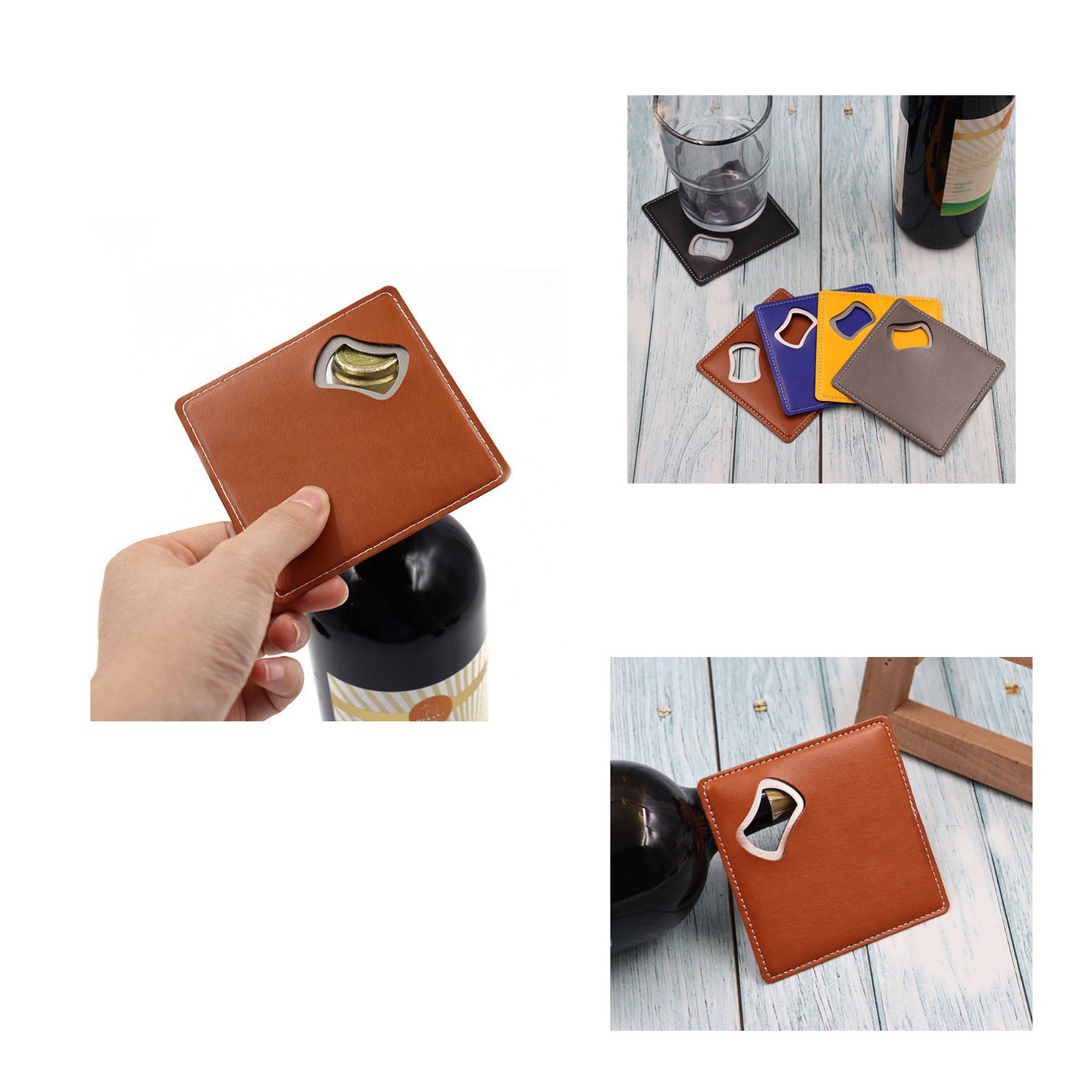Multi Use Bottle Opener Coaster