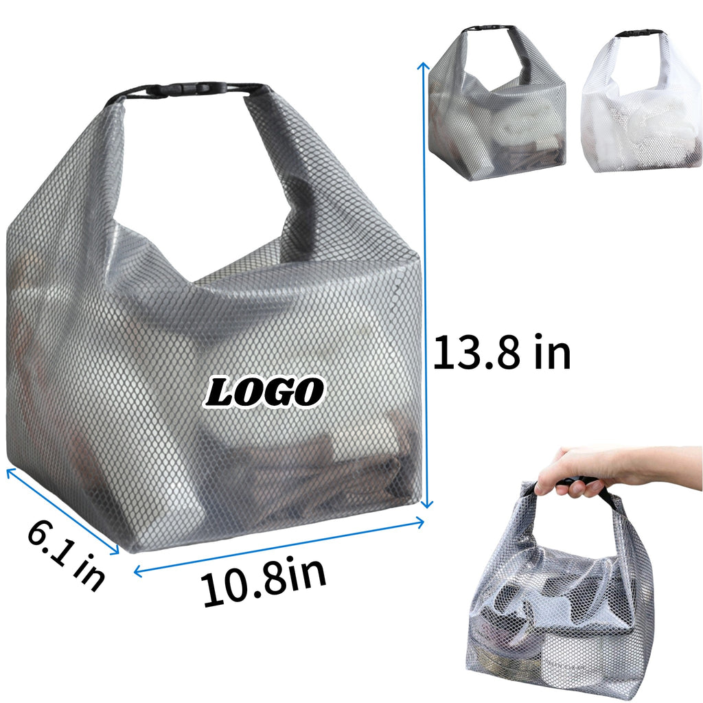 Waterproof Drawstring Pouch Large Capacity Travel Gym Swim