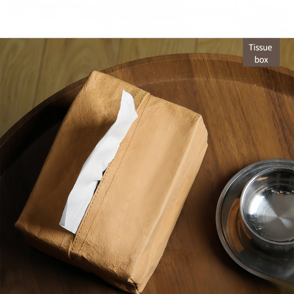 Kraft Paper Tissue Box