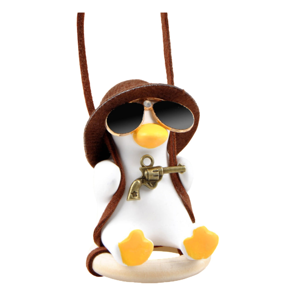 Swinging Duck Car Hanging Ornament