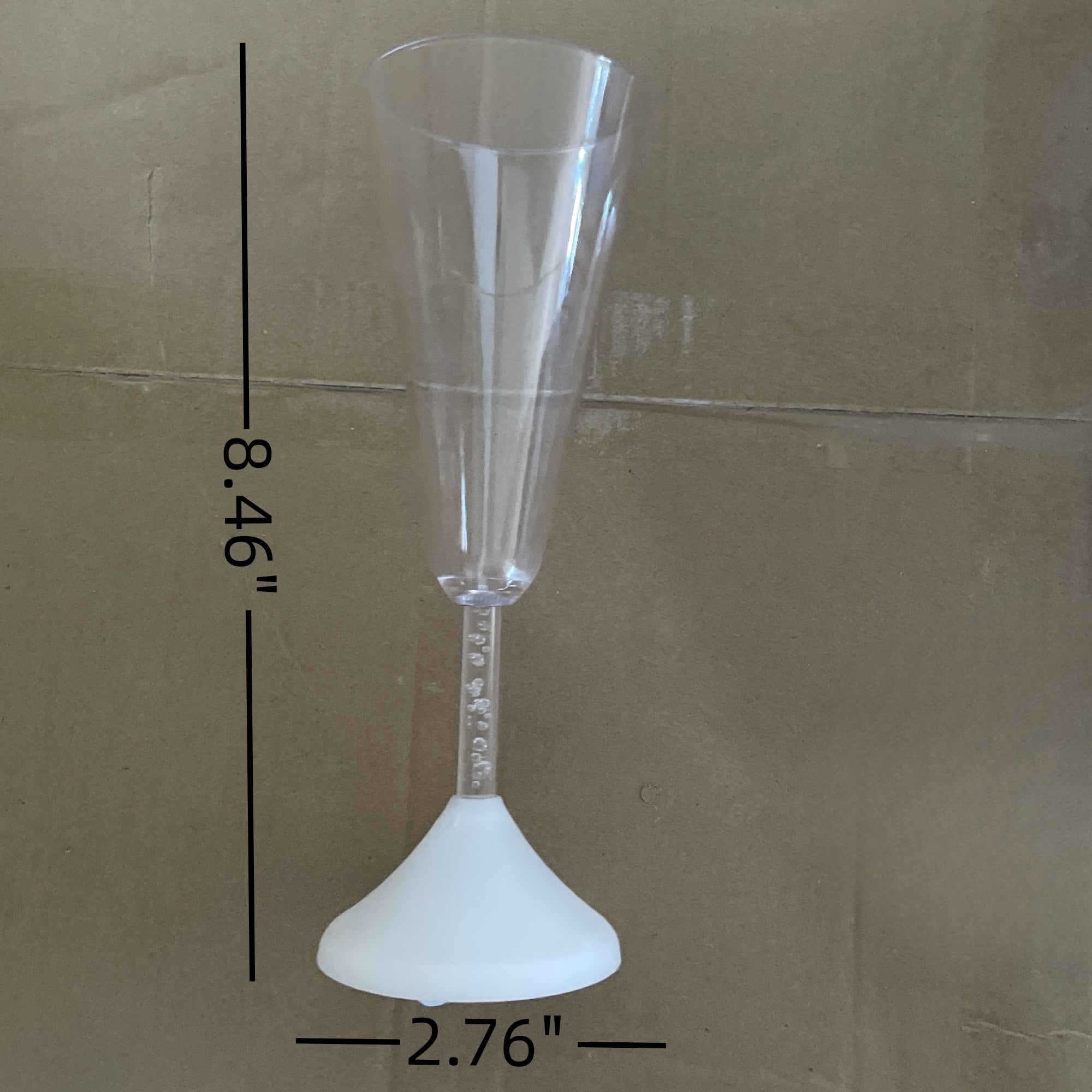 Multifunctional Led Lit Wine Glass With Seven Color Magic Transformation
