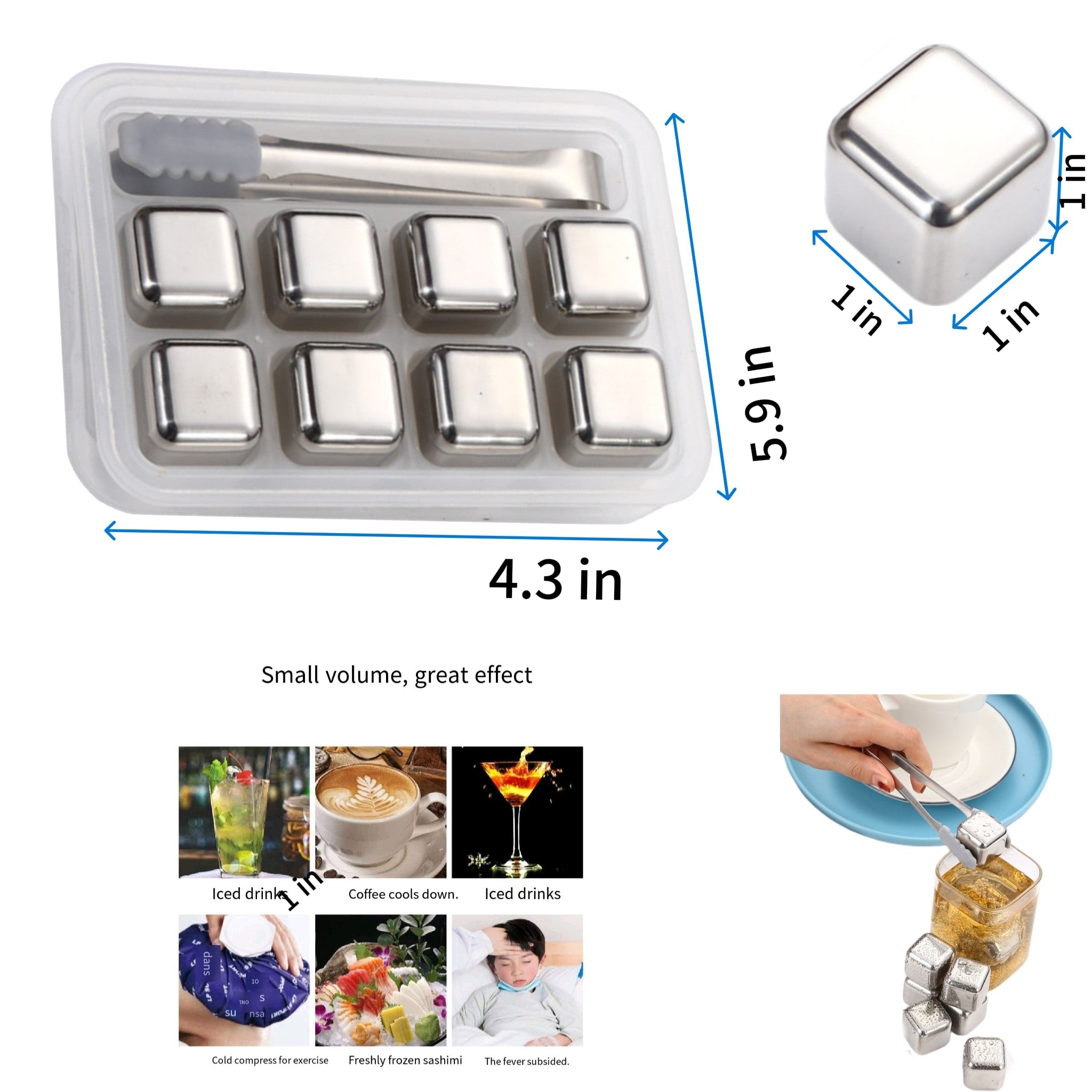 304 Stainless Steel Chilling Ball