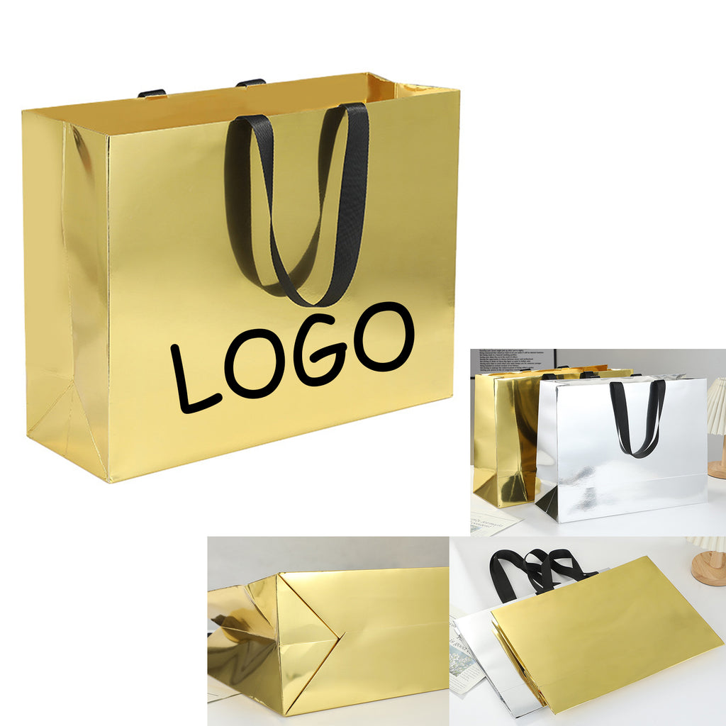 Gold Card Paper Handbag