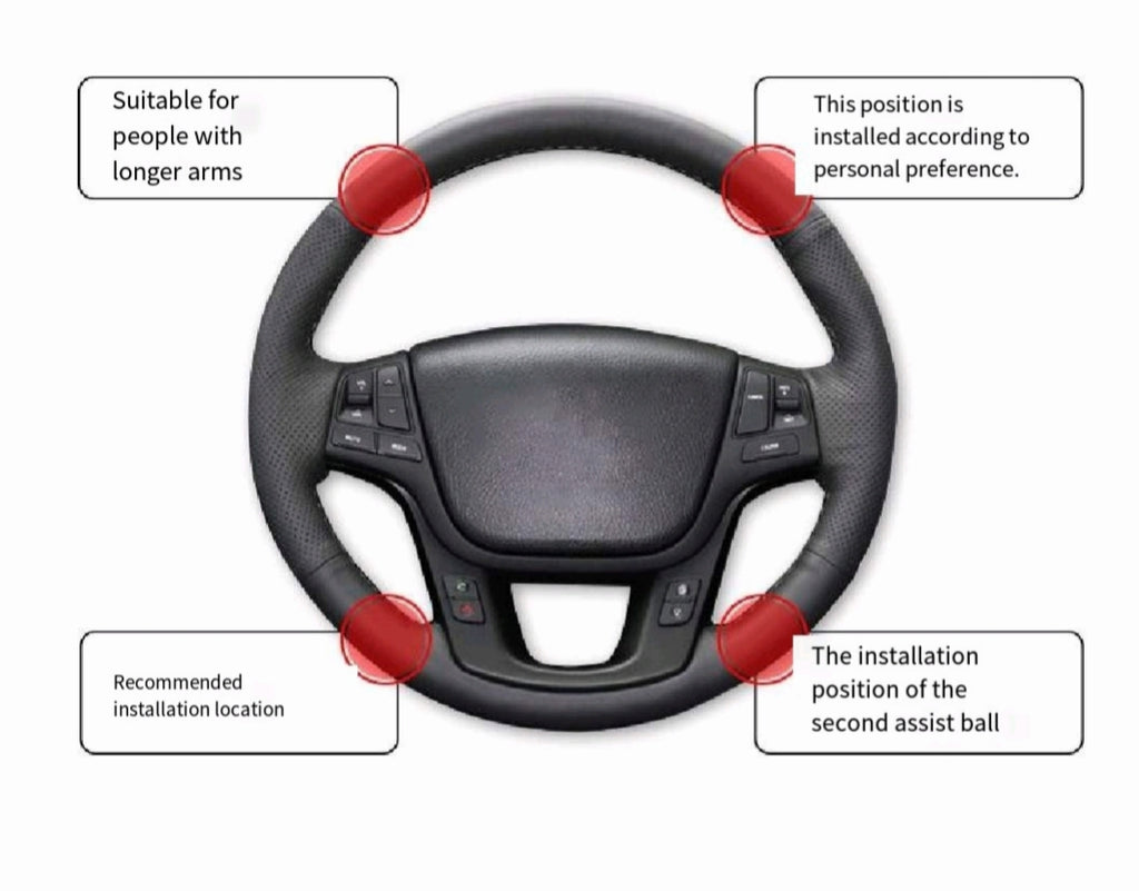 Heavy Truck Knob Steering Spinner Easy Install