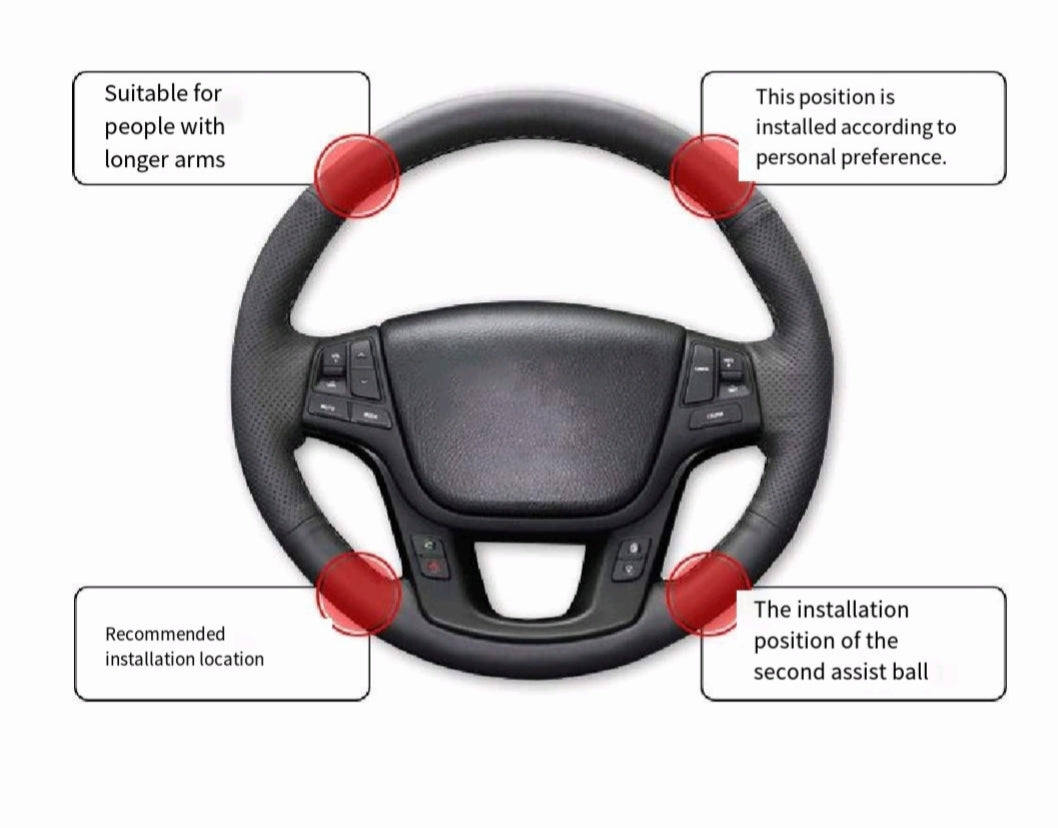 Heavy Truck Knob Steering Spinner Easy Install