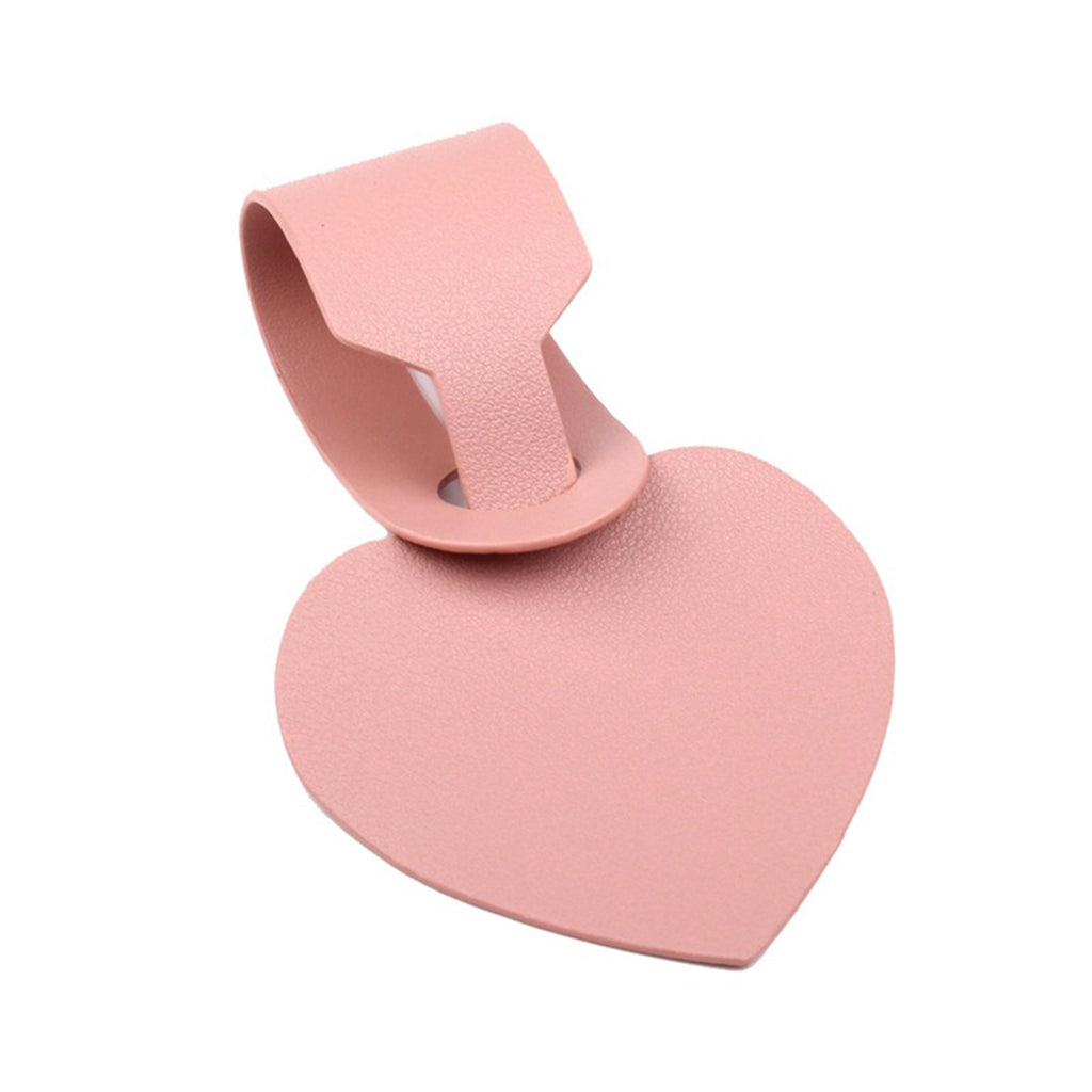 Heart Shaped PU Leather Luggage Tags