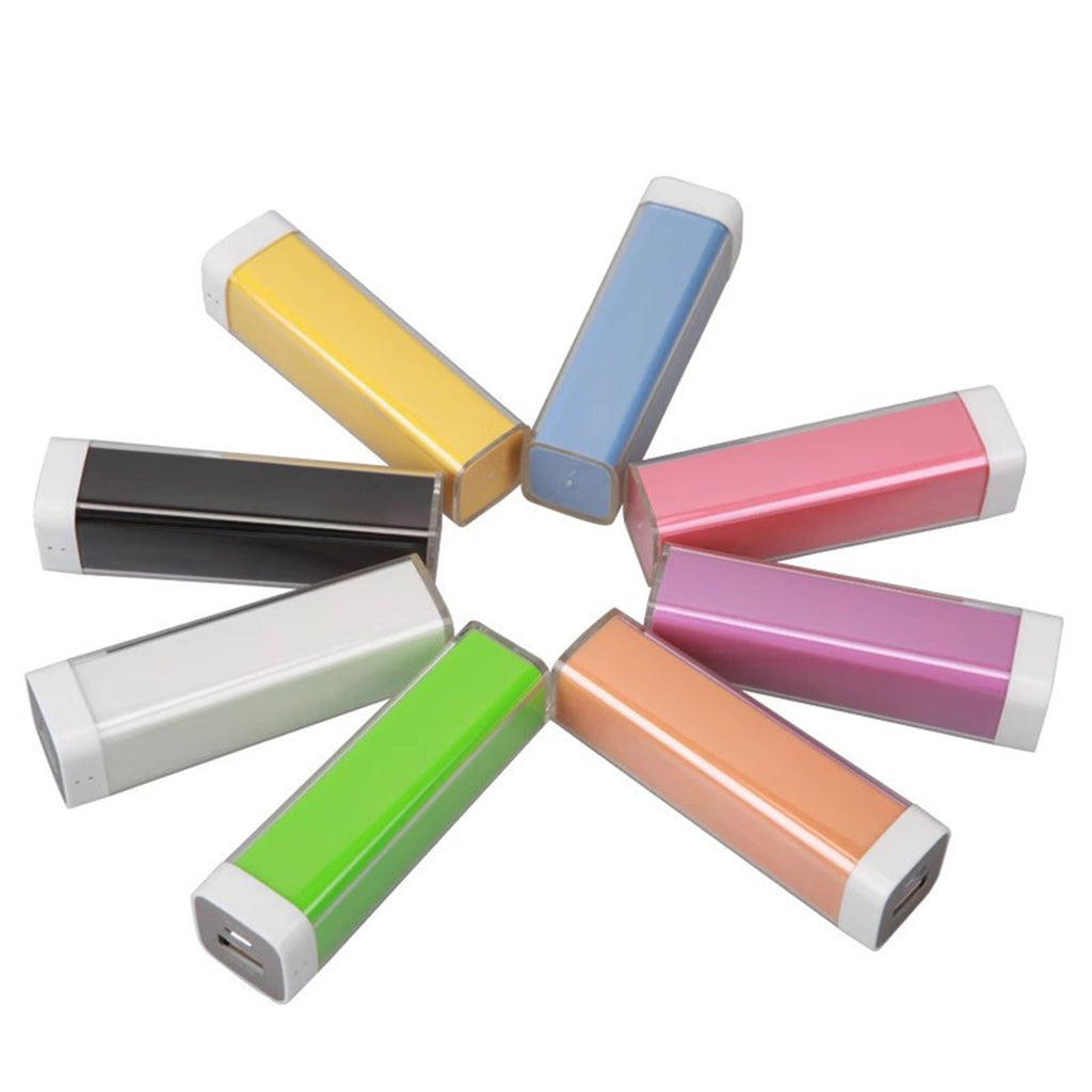 Portable Translucent Power Bank Travel Charger 2600mah