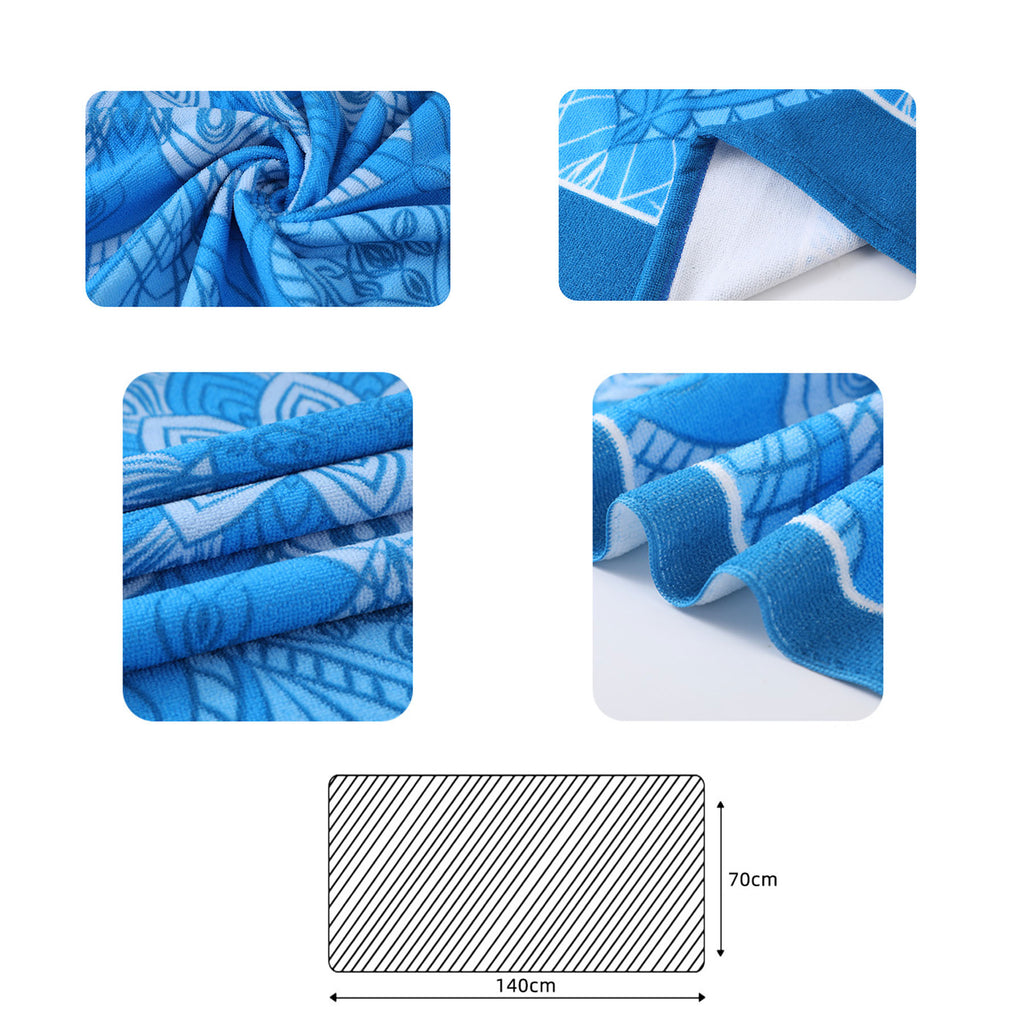 Microfiber Beach Towels In Customizable Patterns