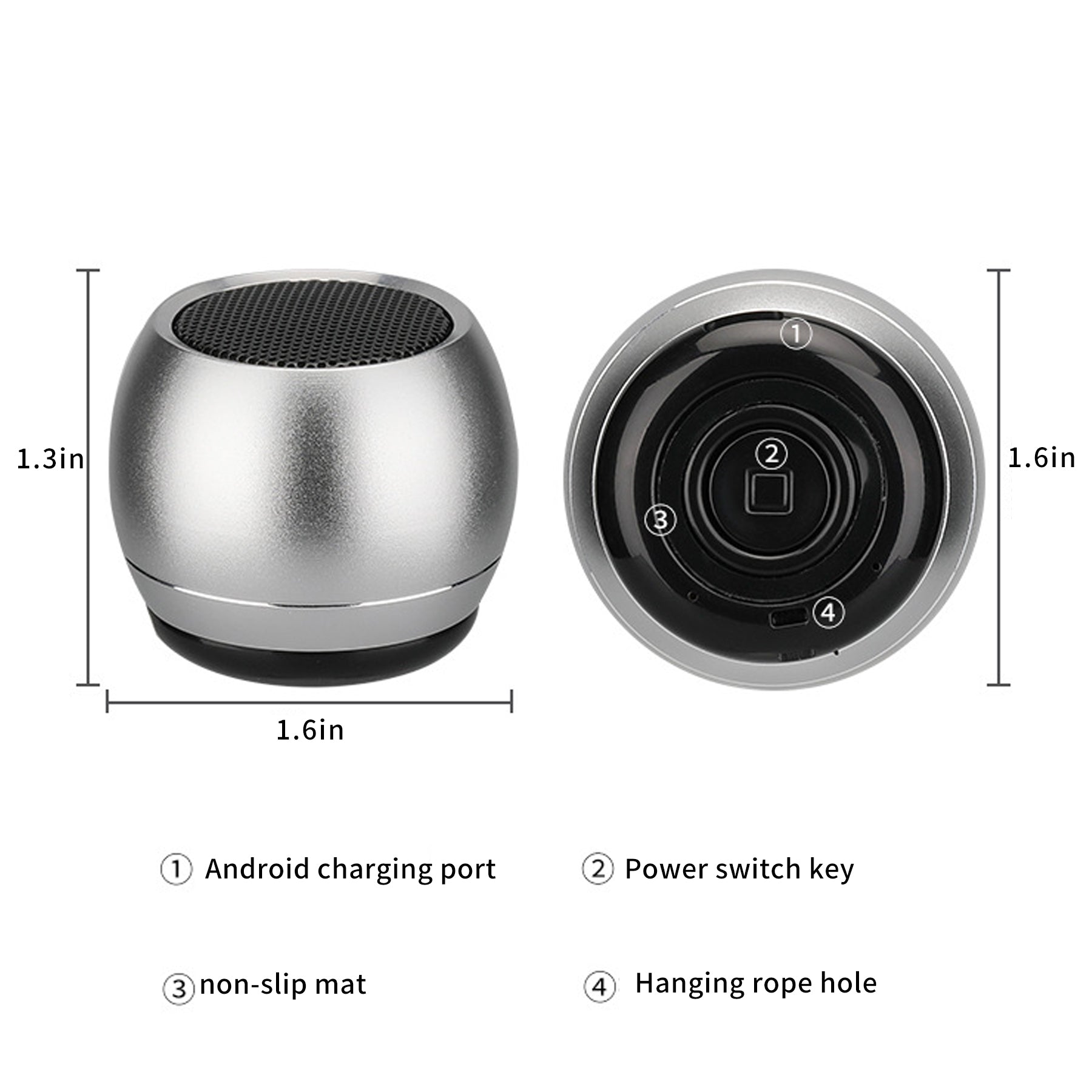 U3 Metal Bluetooth Speaker