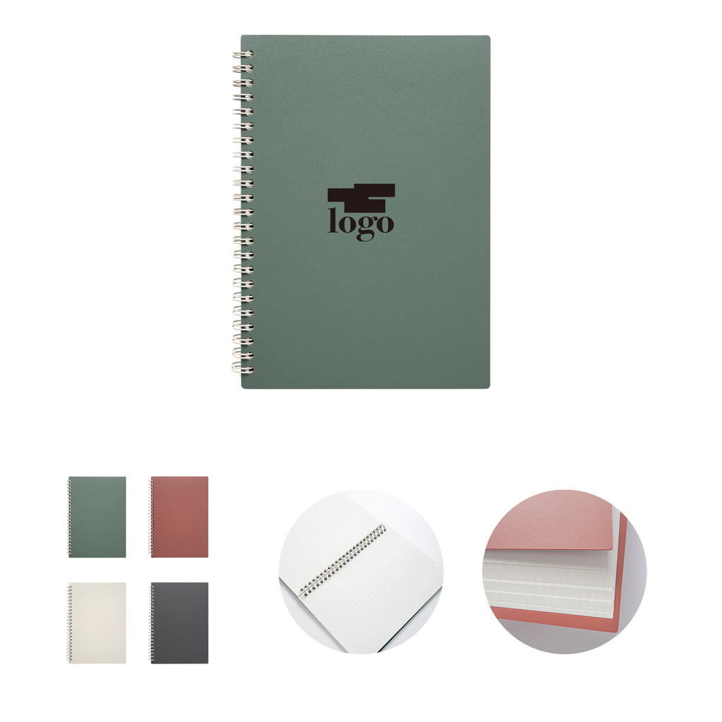 Student Side Flip Minimalist Coil Horizontal Notebook