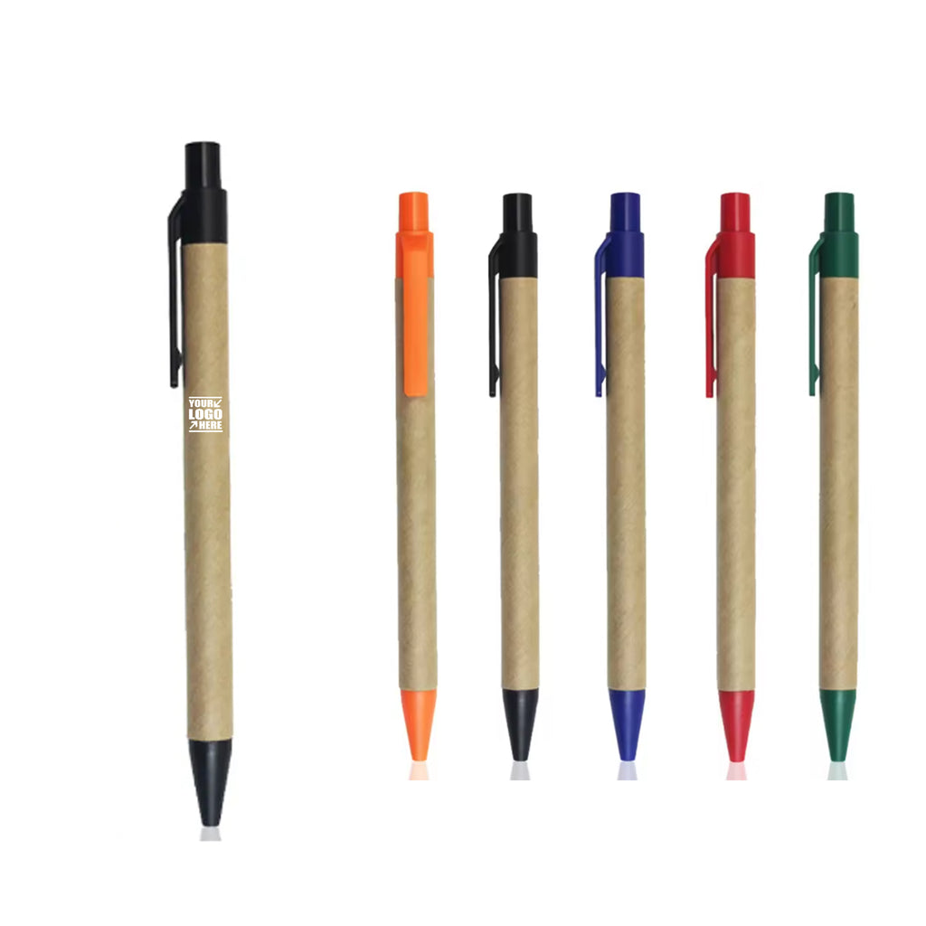 Advertising Kraft Paper Tube Ballpoint Pen