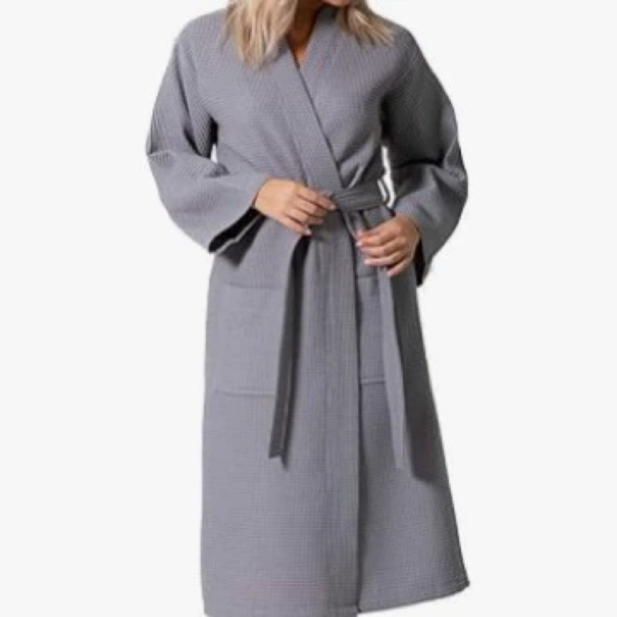 Women's Waffle Soft Knit Bathrobe