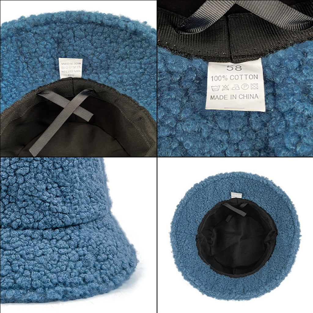 Plain Sherpa Bucket Hat