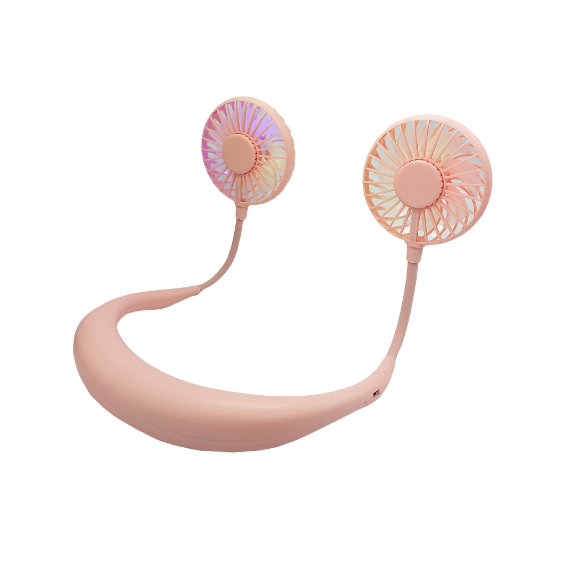 Portable And Foldable Neck-mounted Fan