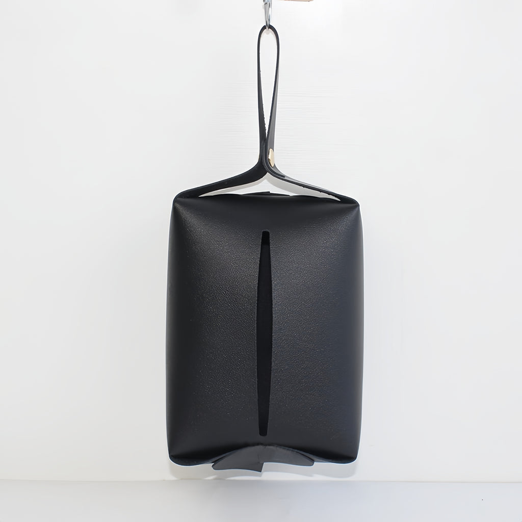 Hanging Pu Leather Tissue Box