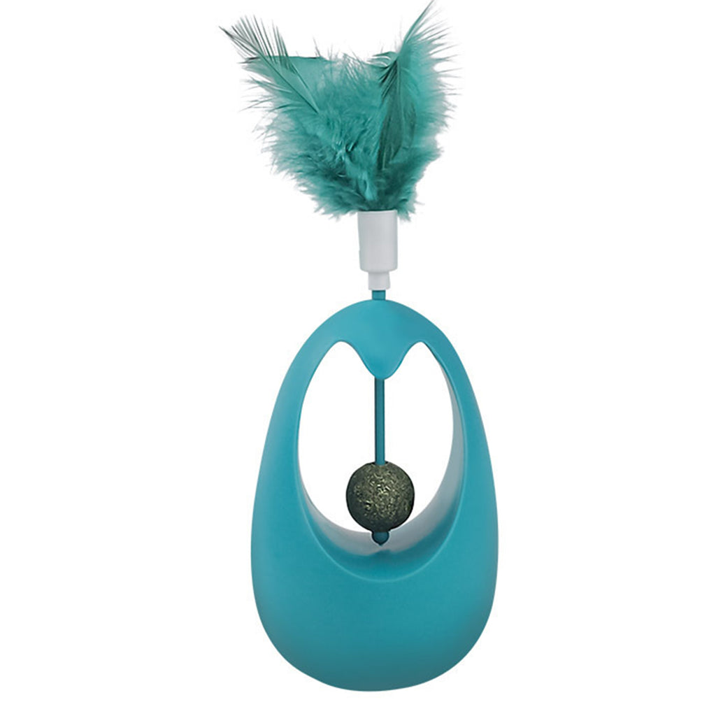 Tumbler Shaped Catnip Stick With Catnip Ball
