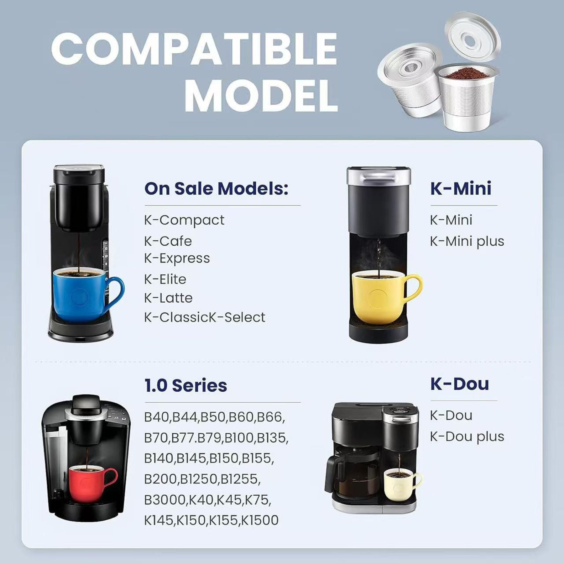 Stainless Steel Coffee Capsule Container