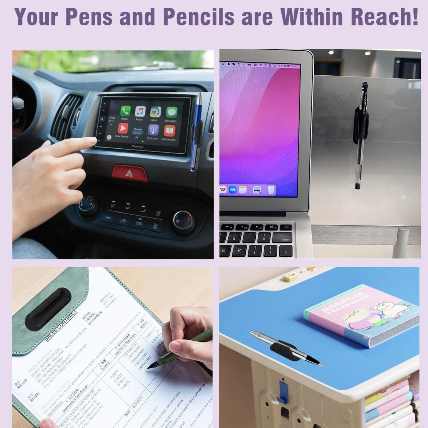 Silicone Pen Holder