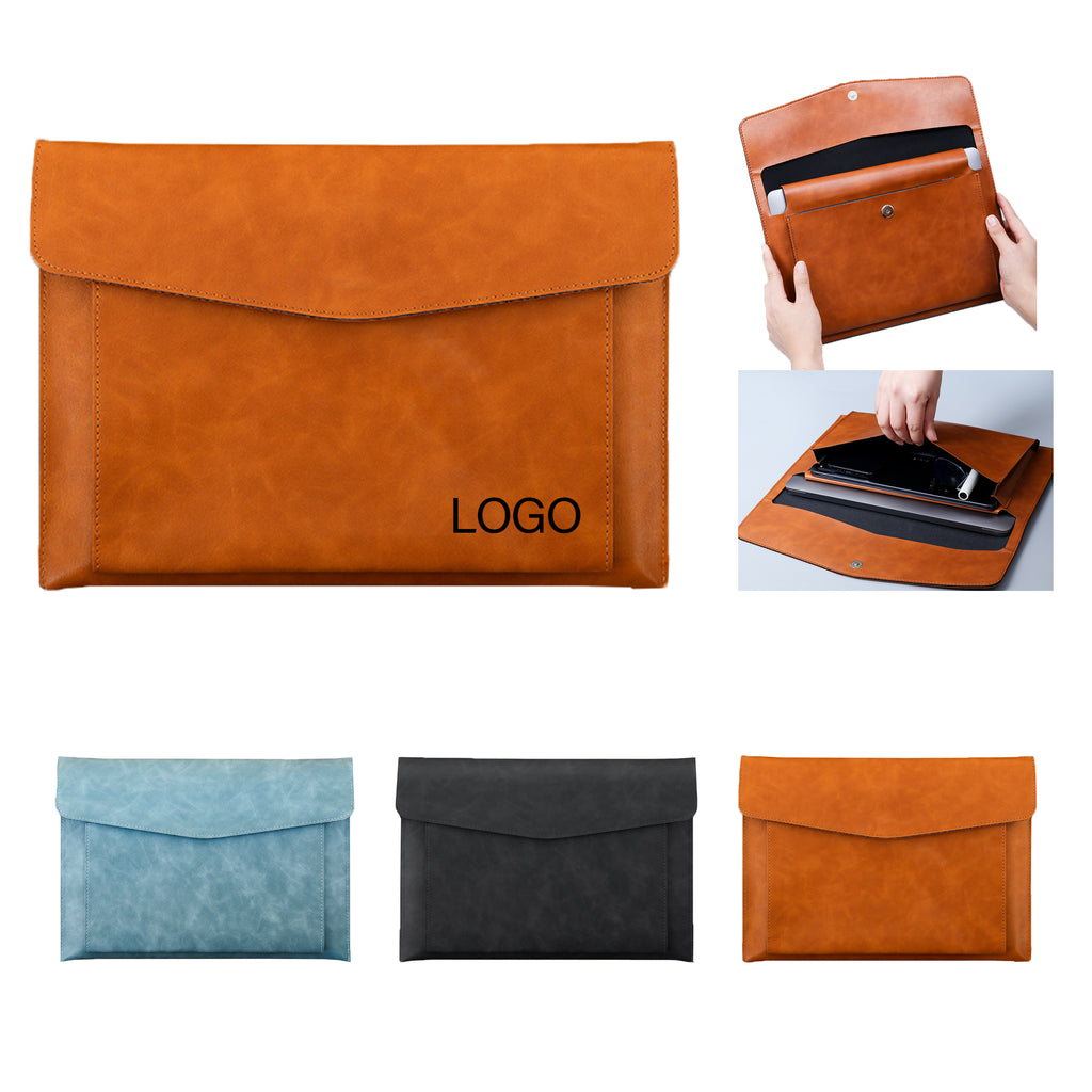 PU Leather A4 File Folder Document Holder