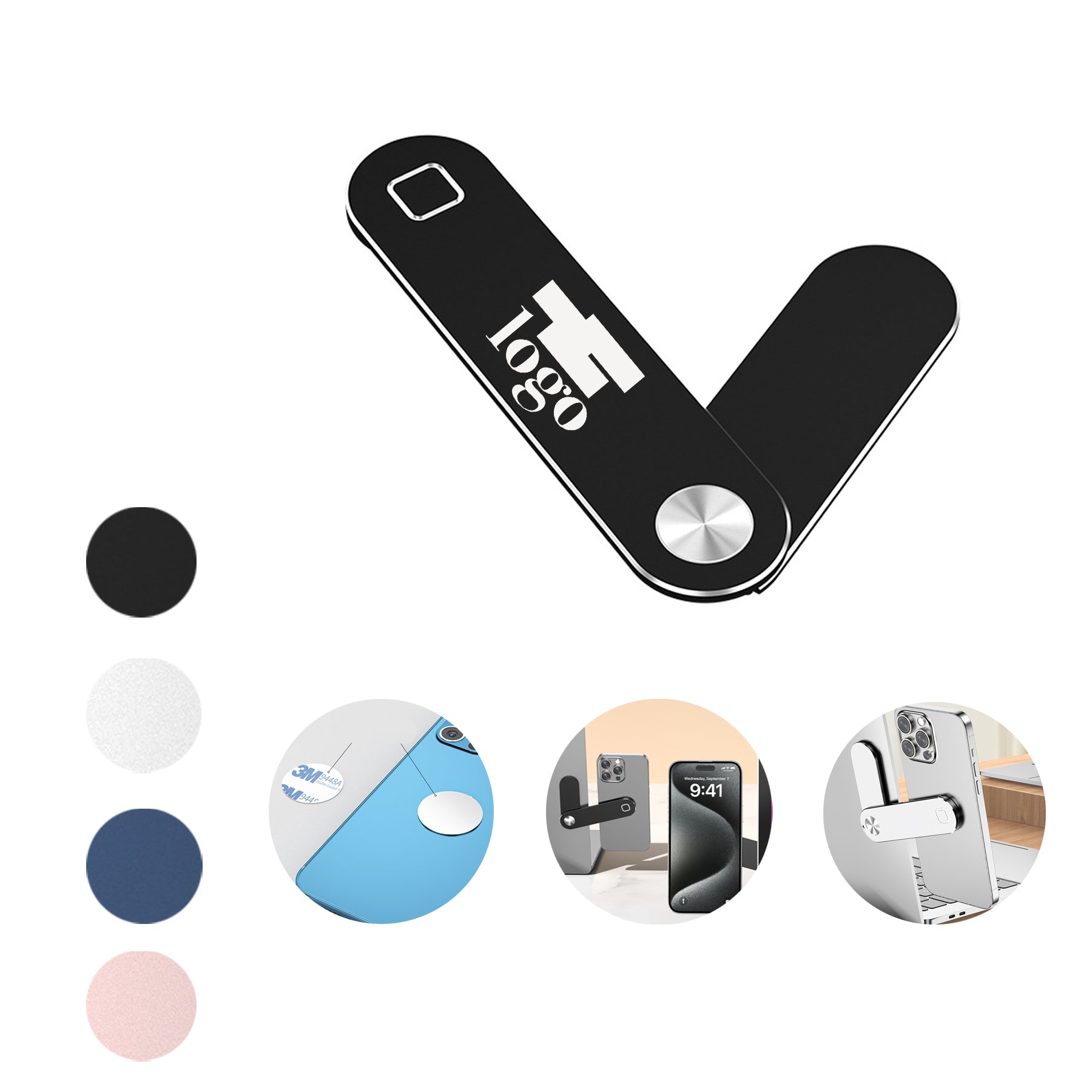 Notebook Side Screen Magnetic Phone Holder