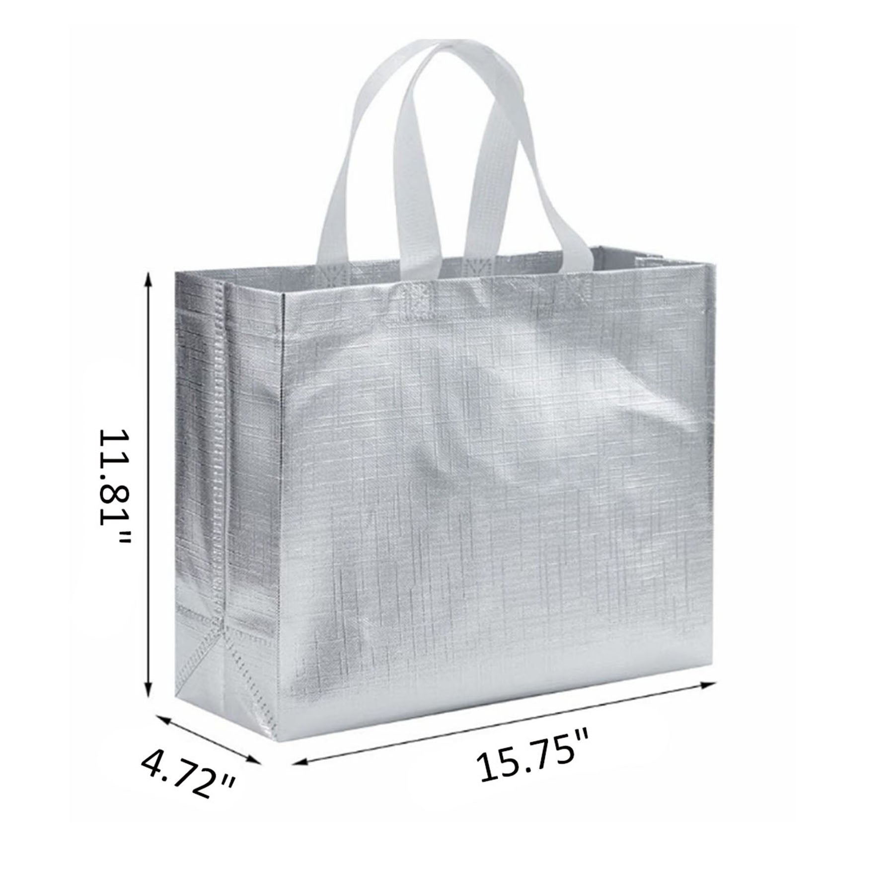 Reusable Non Woven Foldable Shopping Bag All Over Printing